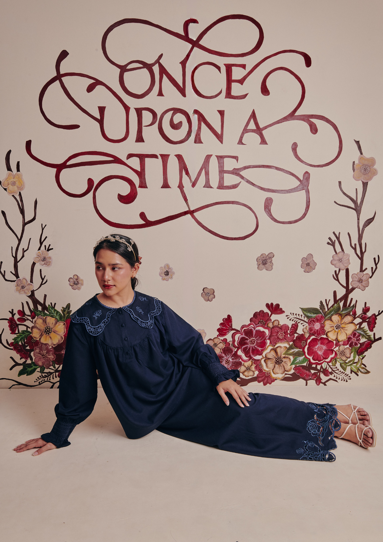 Breeze Kurung in Rosebay