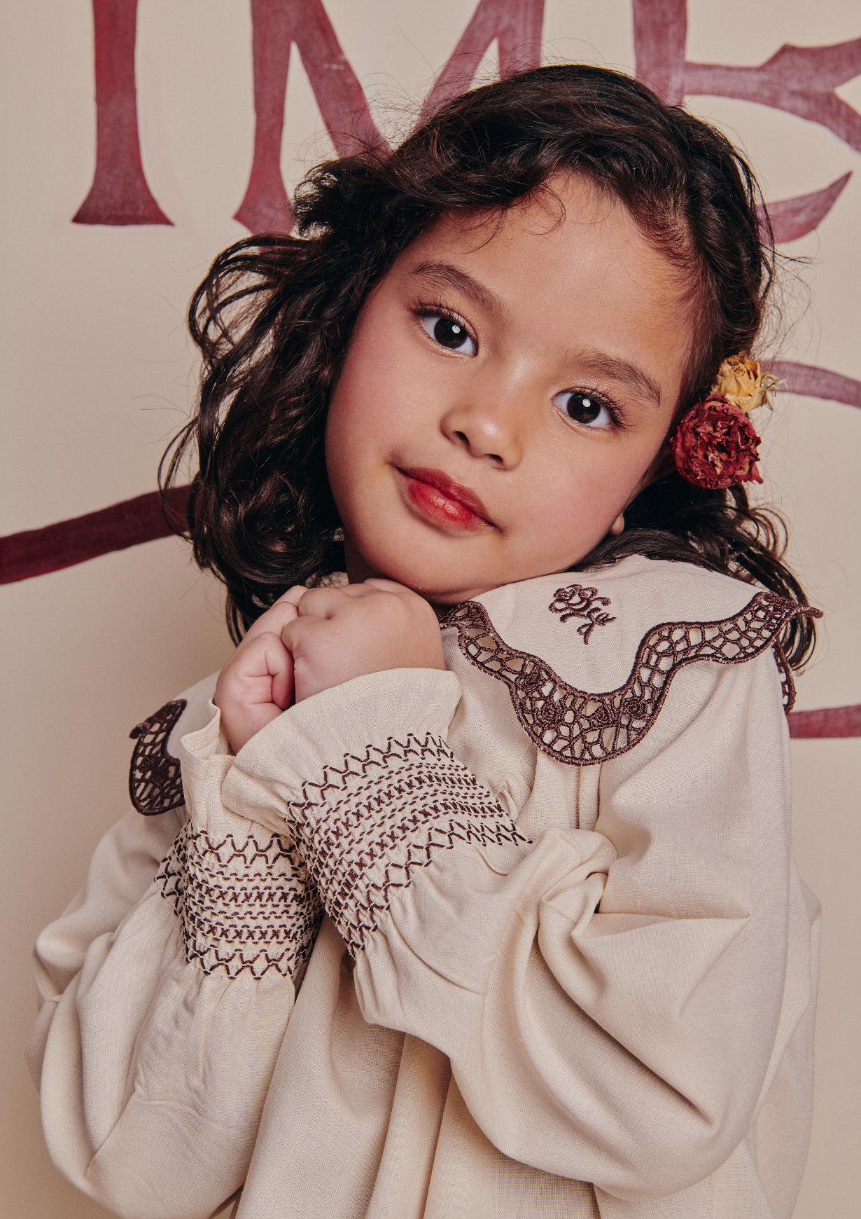 Little Breeze Kurung in Rosie