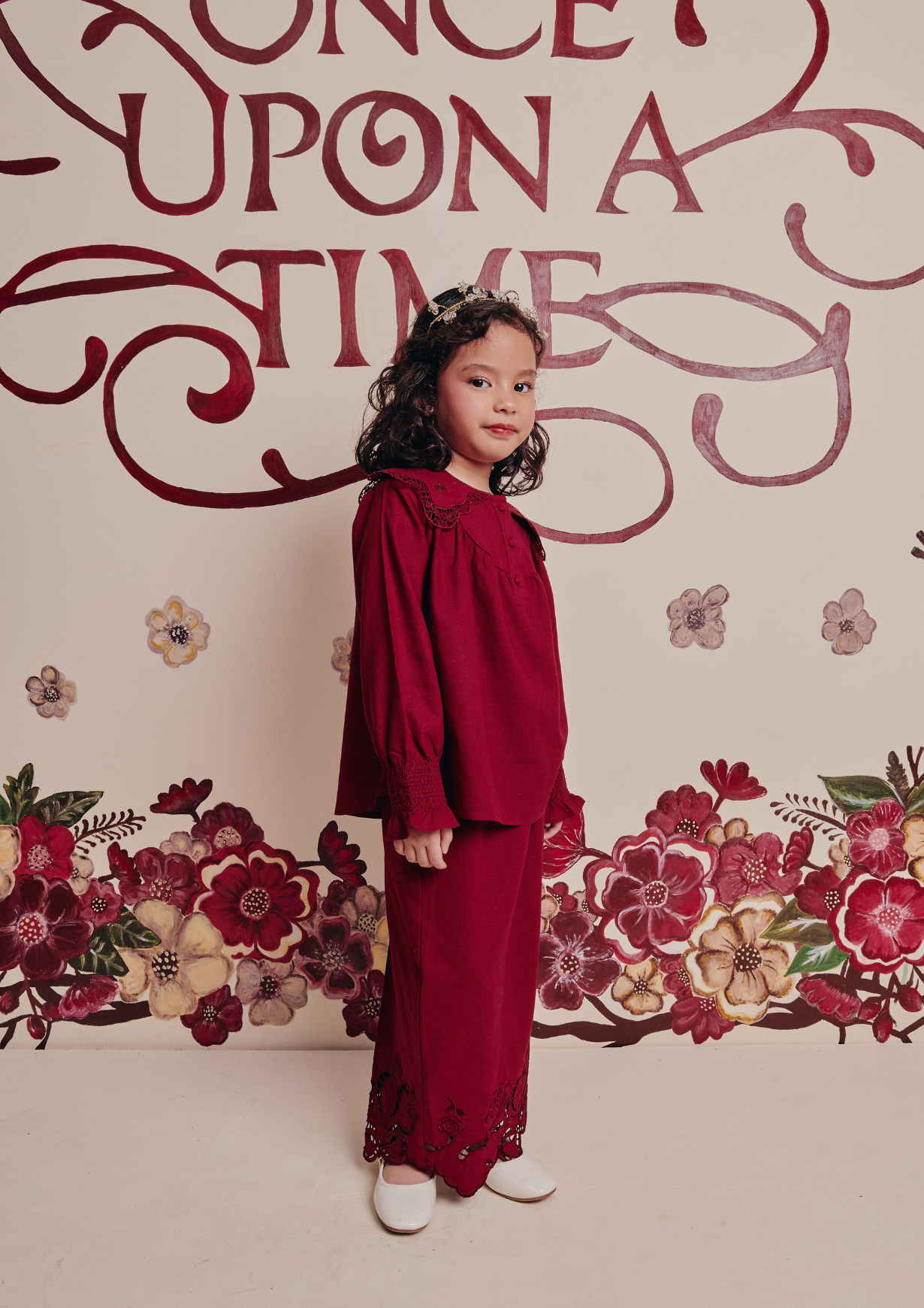 Little Breeze Kurung in Rosemary