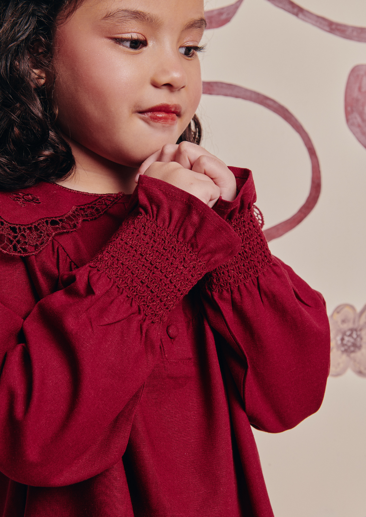 Little Breeze Kurung in Rosemary