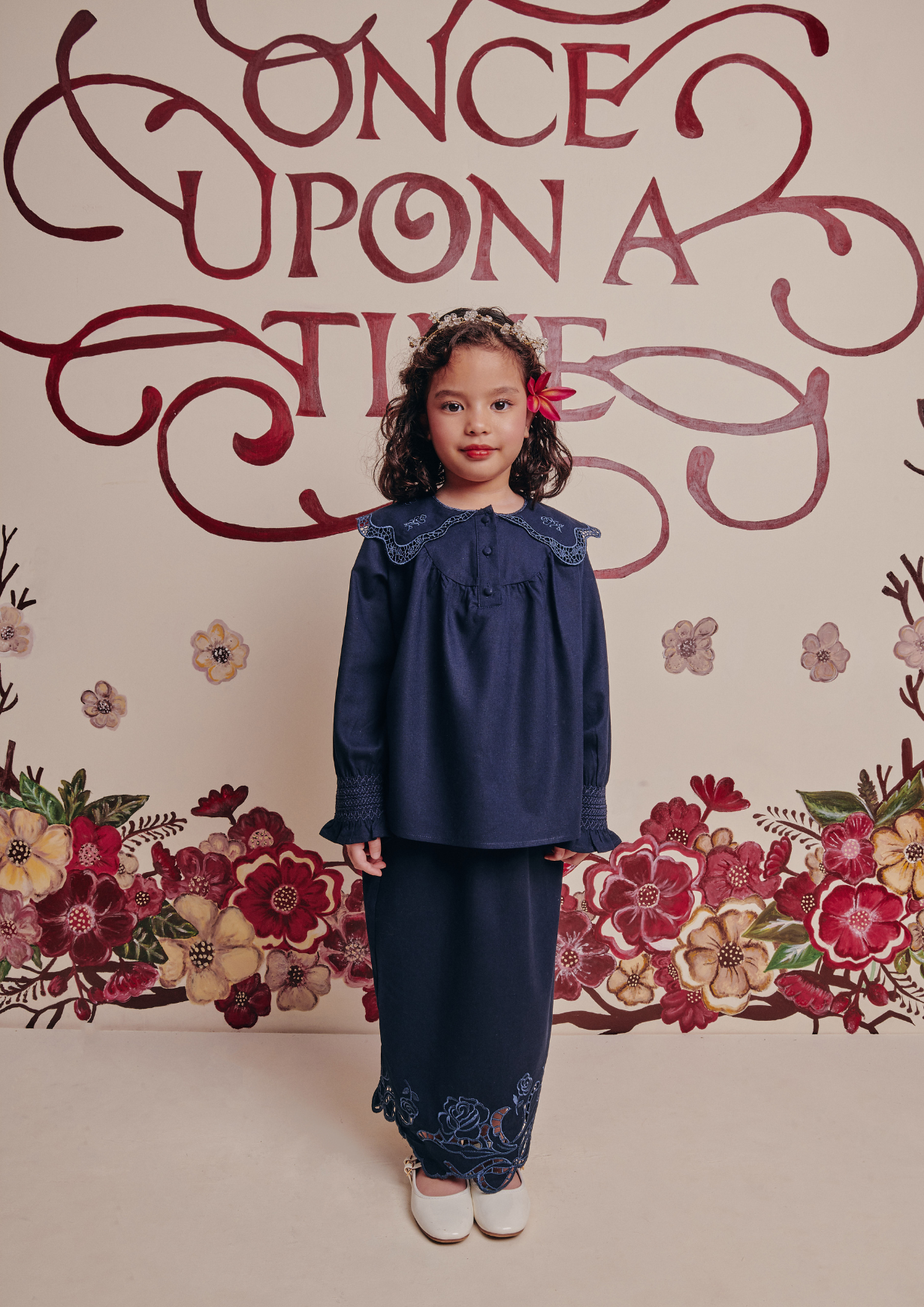 Little Breeze Kurung in Rosebay