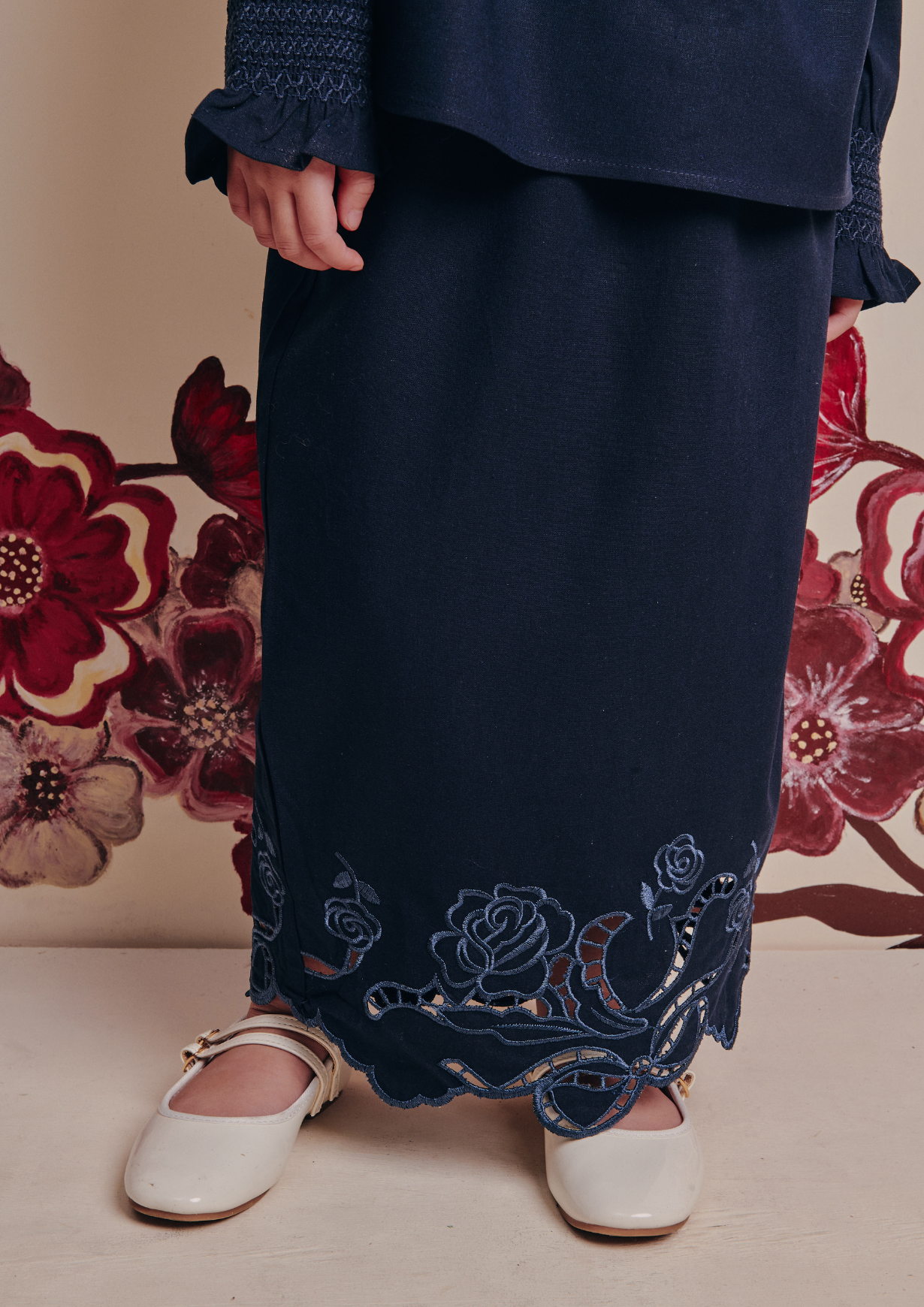 Little Breeze Kurung in Rosebay