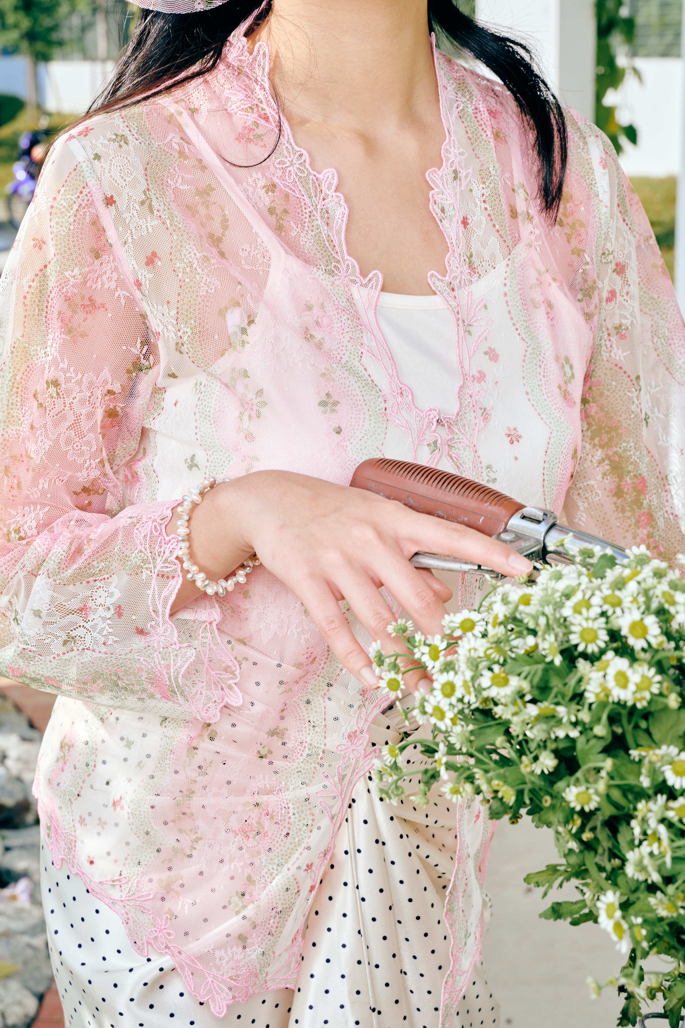 Lovely Lace Kebaya Top