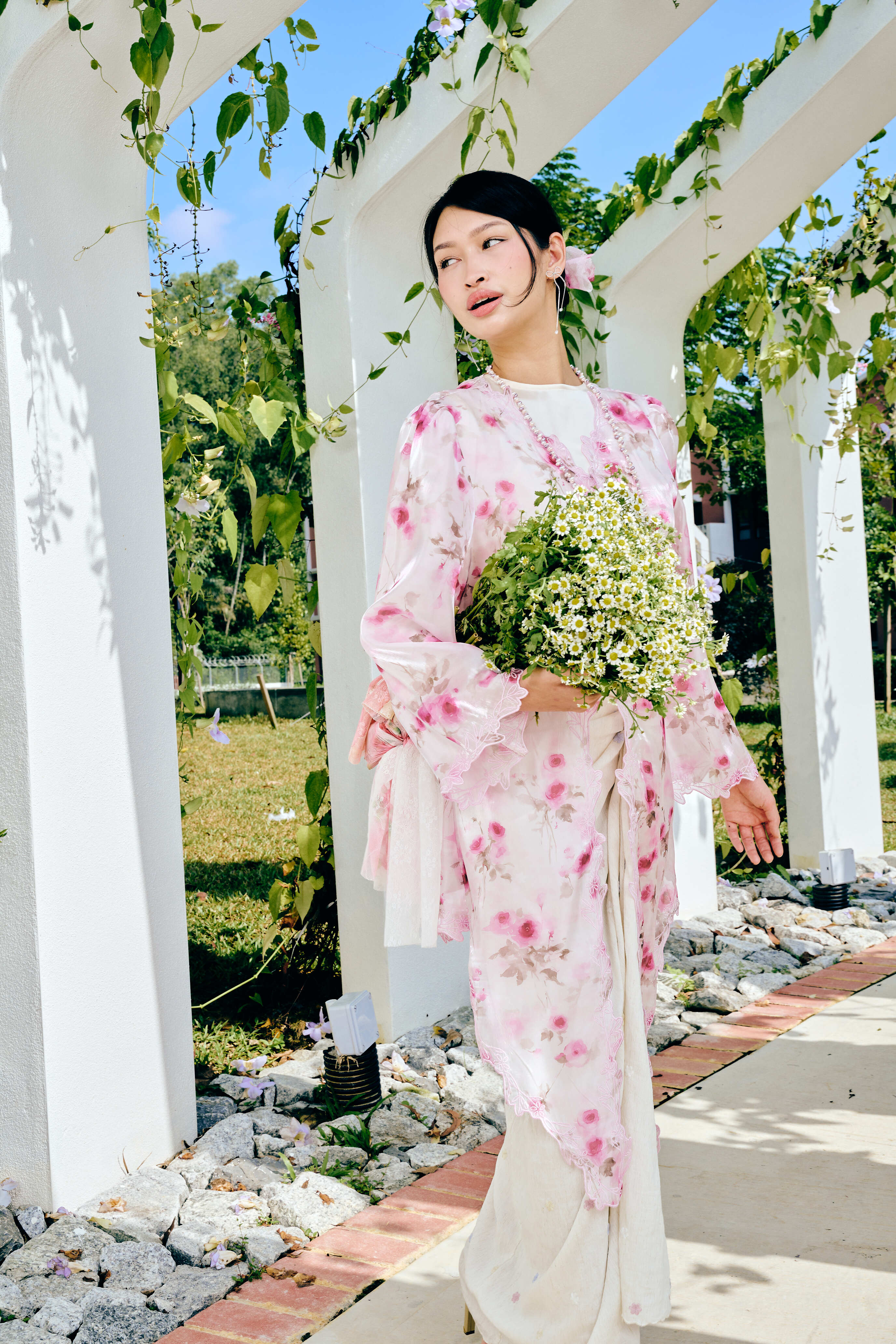 Dreamy Rose Kebaya Top