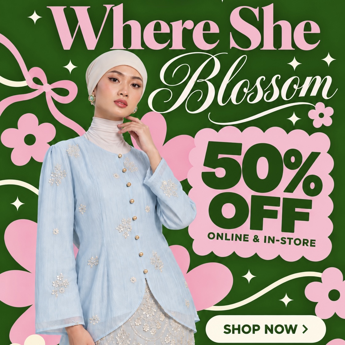 Where She Blossoms