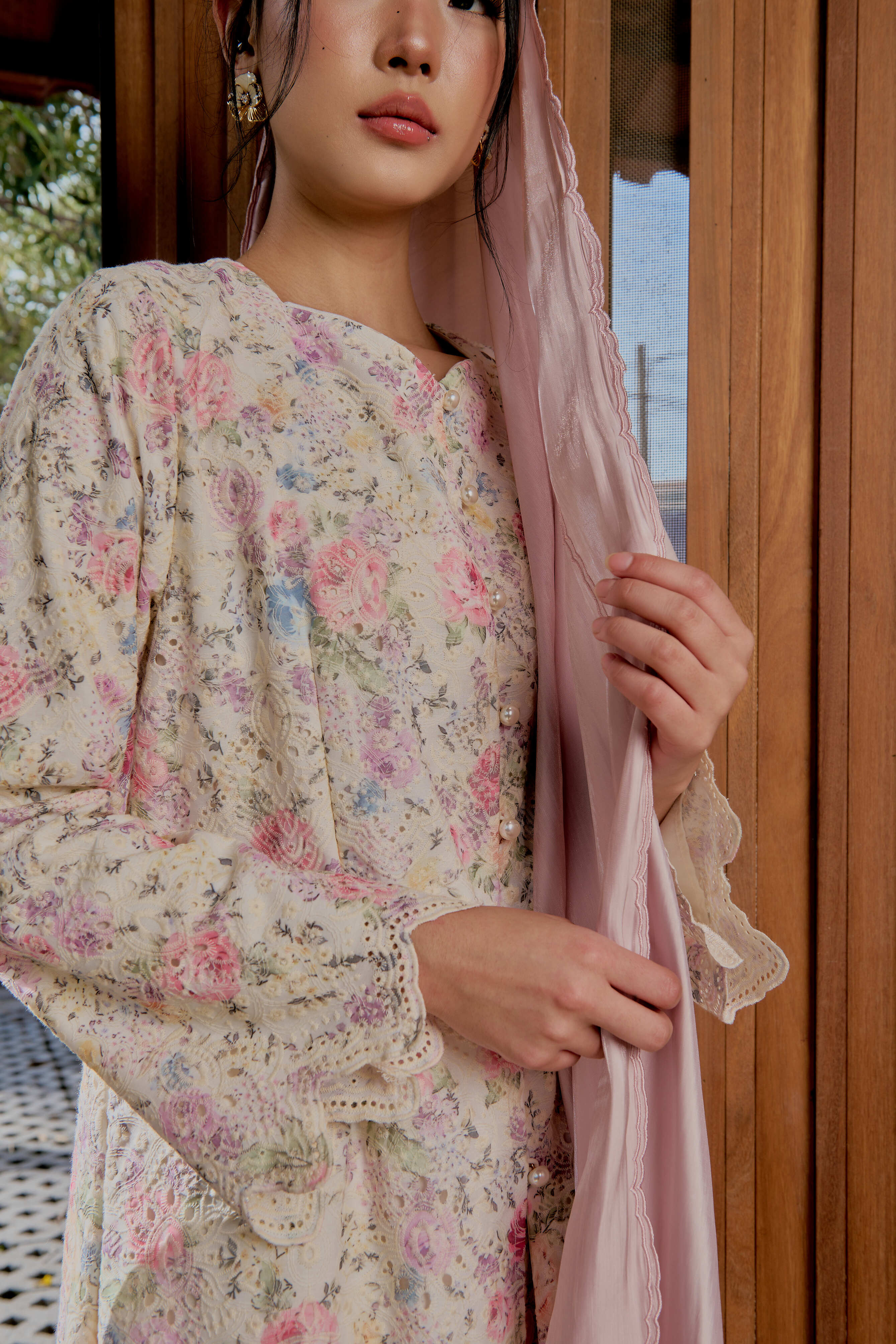 Blush Pink Veil