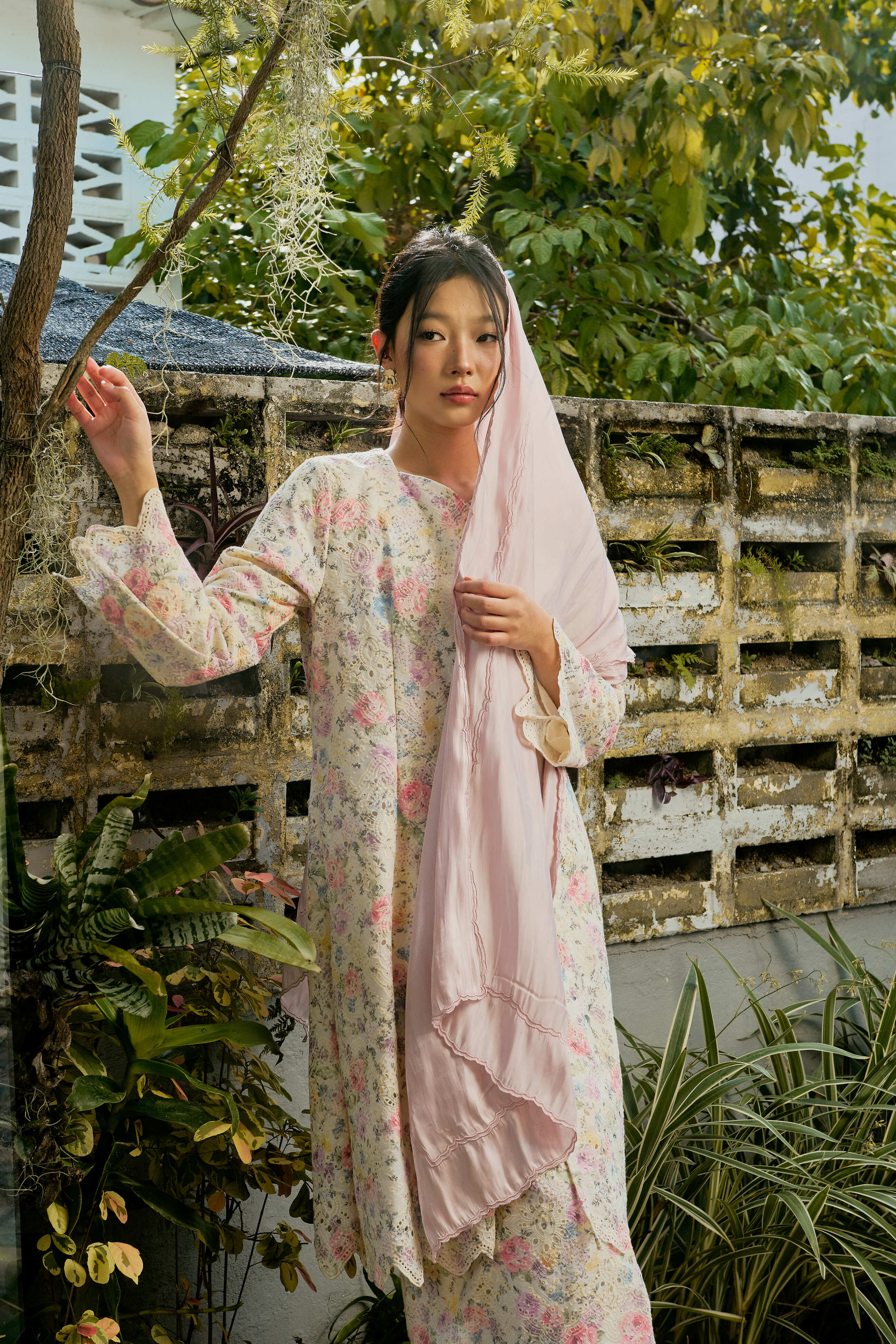 Blush Pink Veil