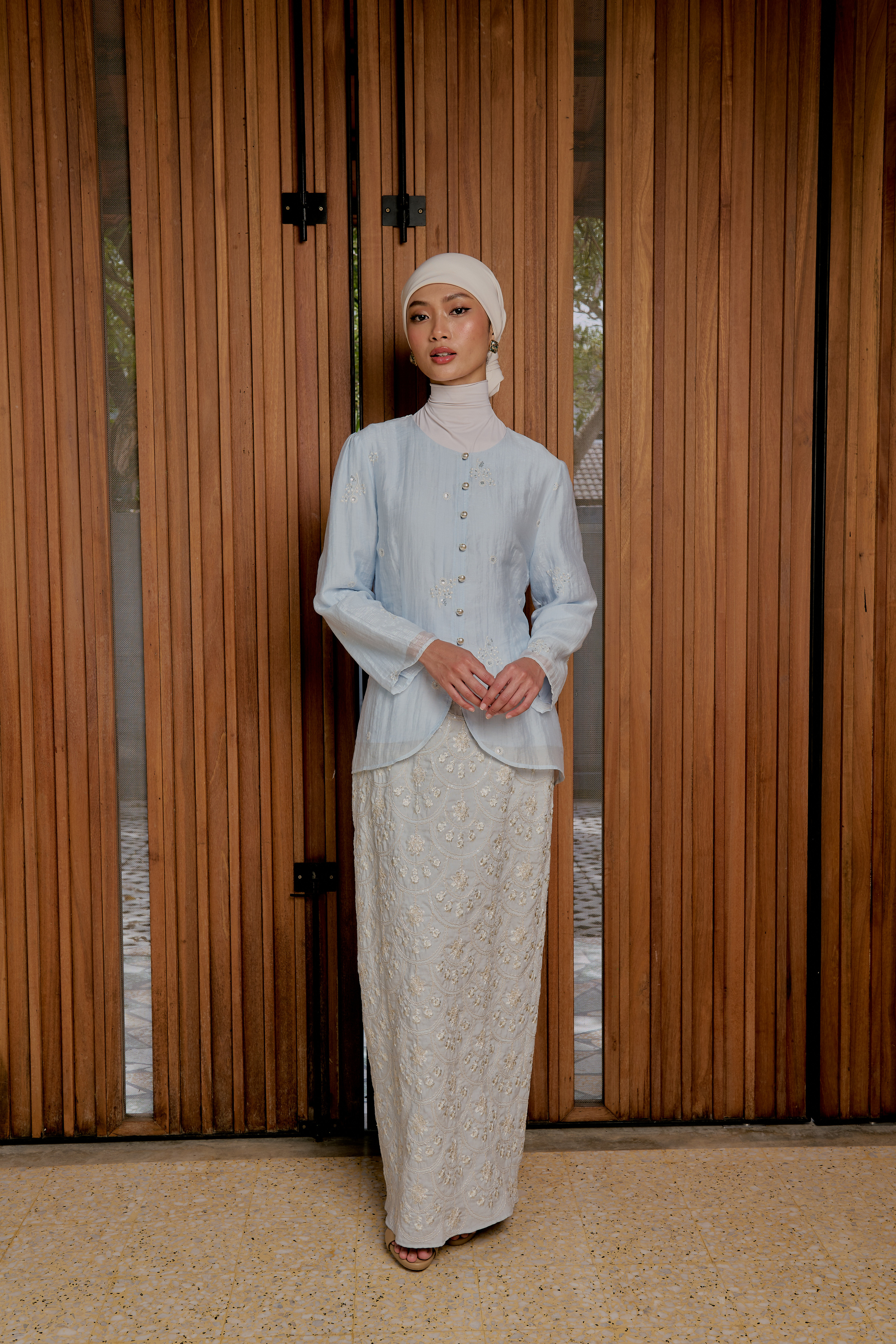 Pearl Cloud Kebaya