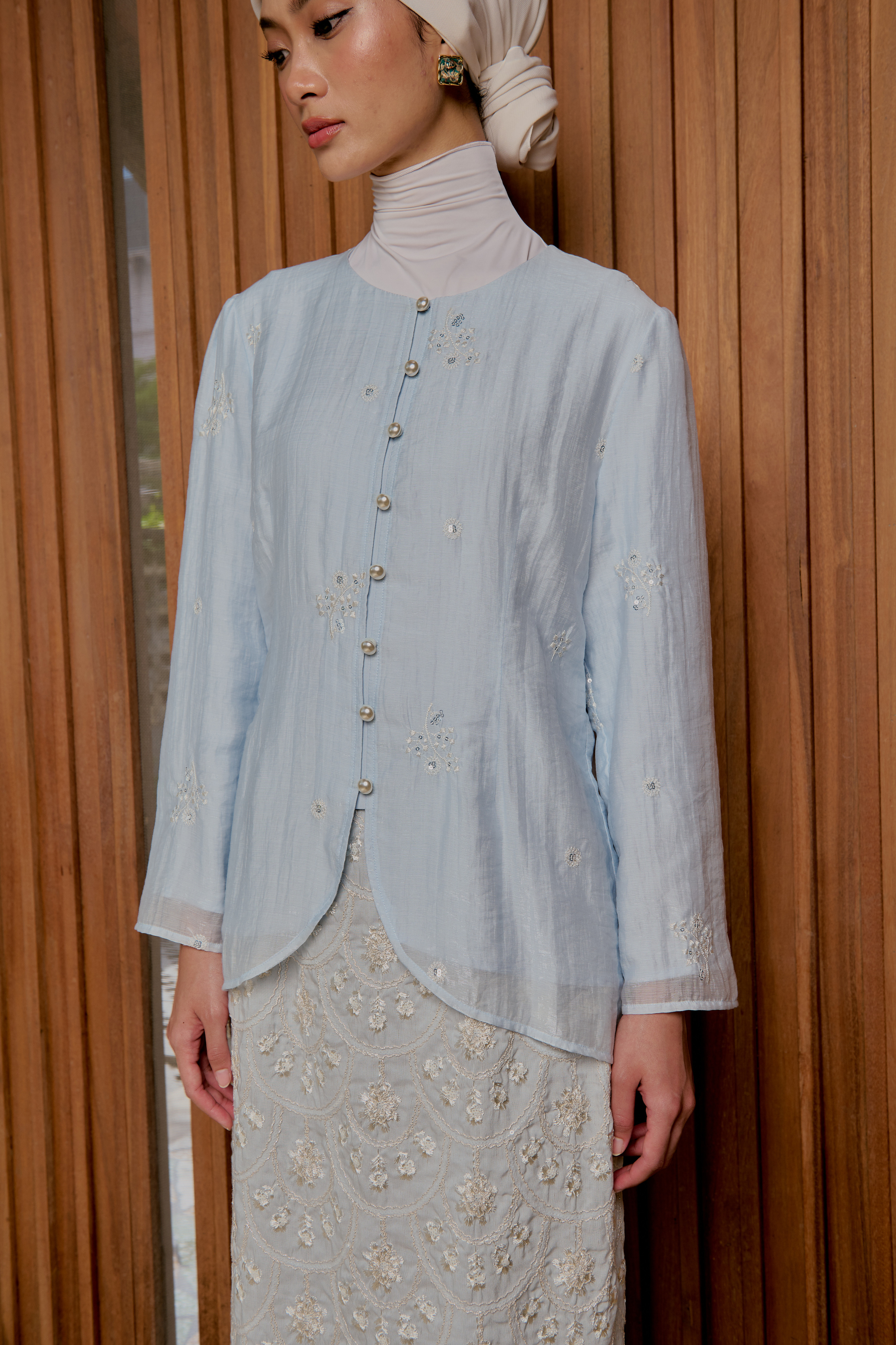 Pearl Cloud Kebaya