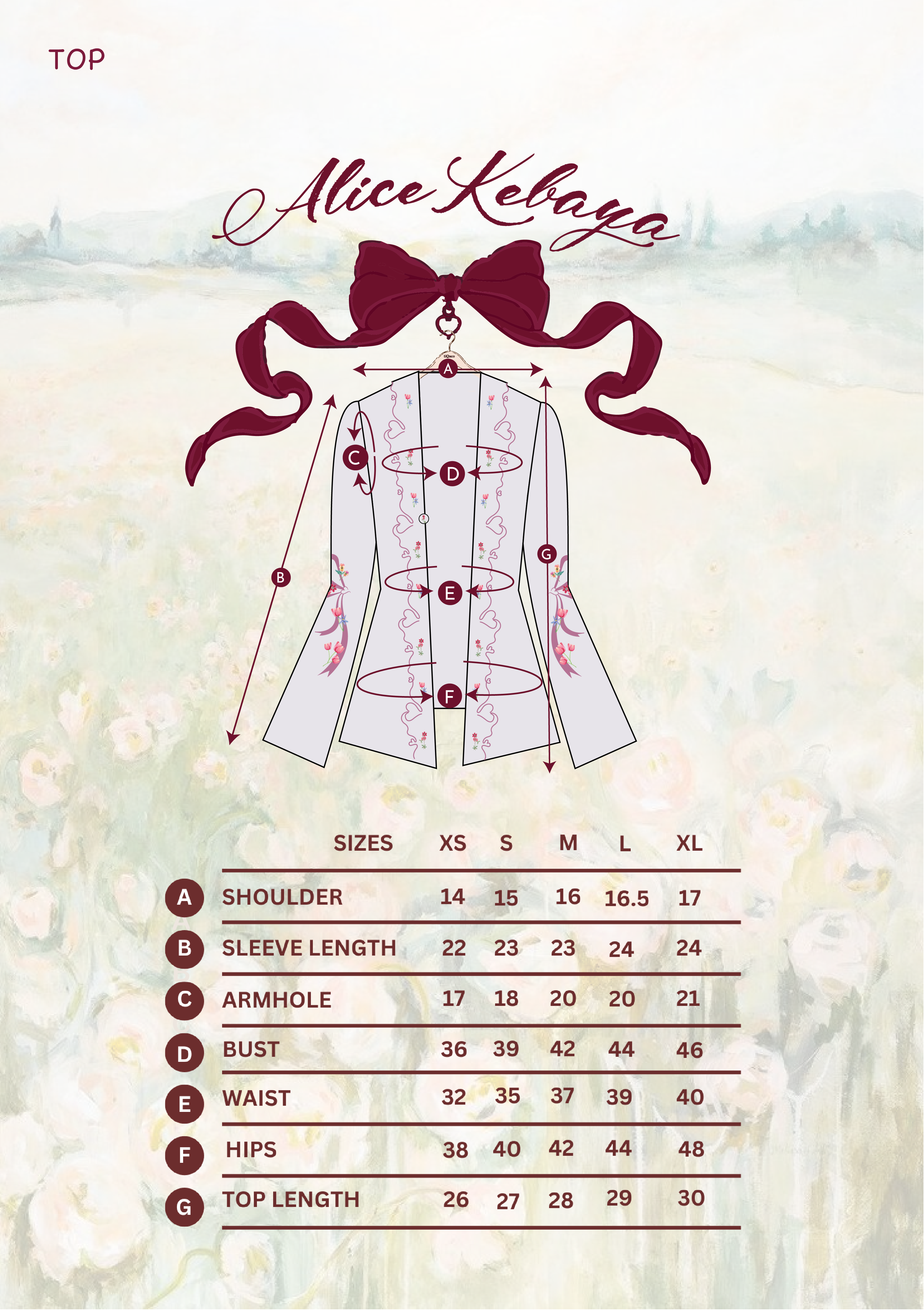 Charm Kebaya in Alice