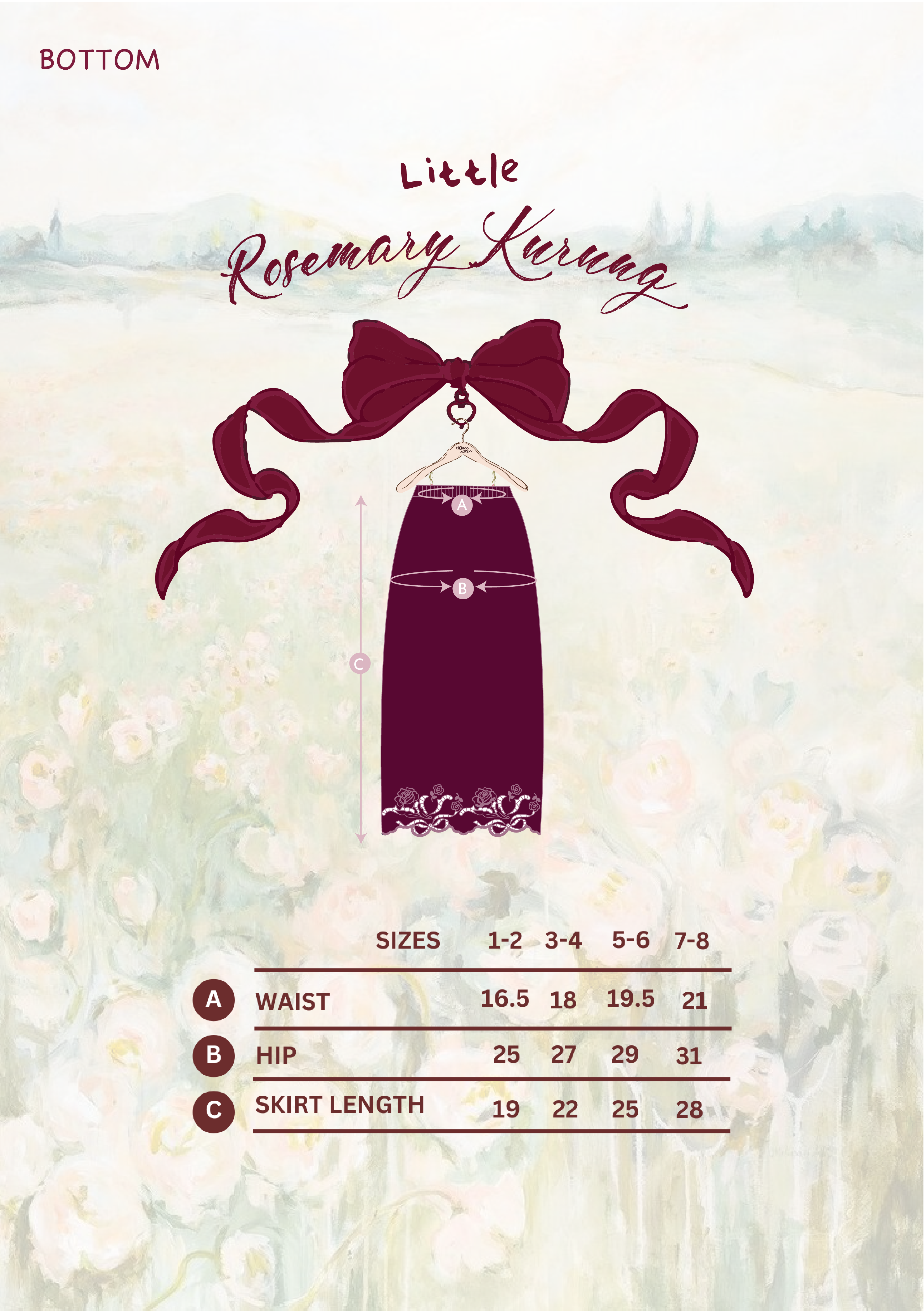 Little Breeze Kurung in Rosemary