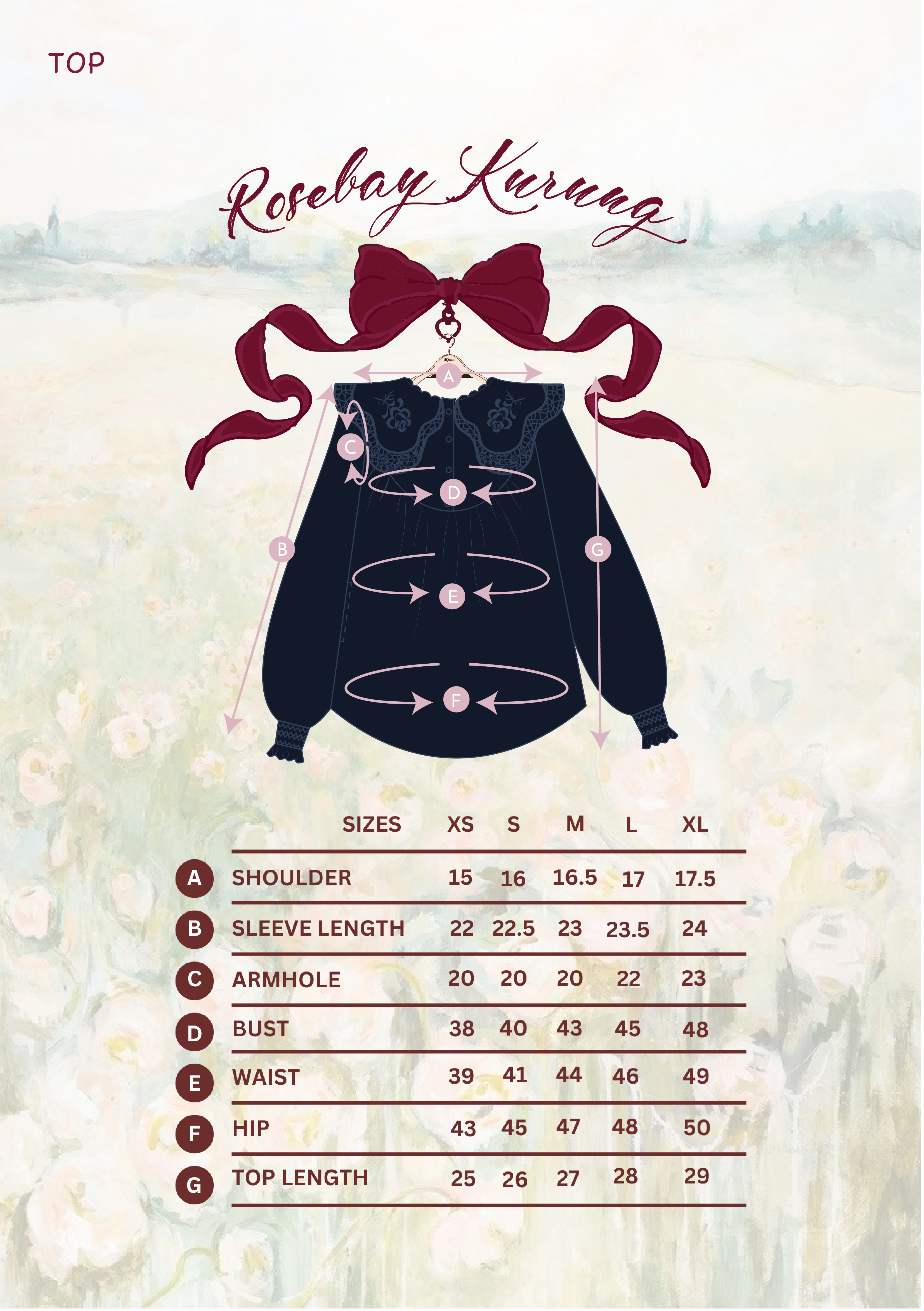 Breeze Kurung in Rosebay