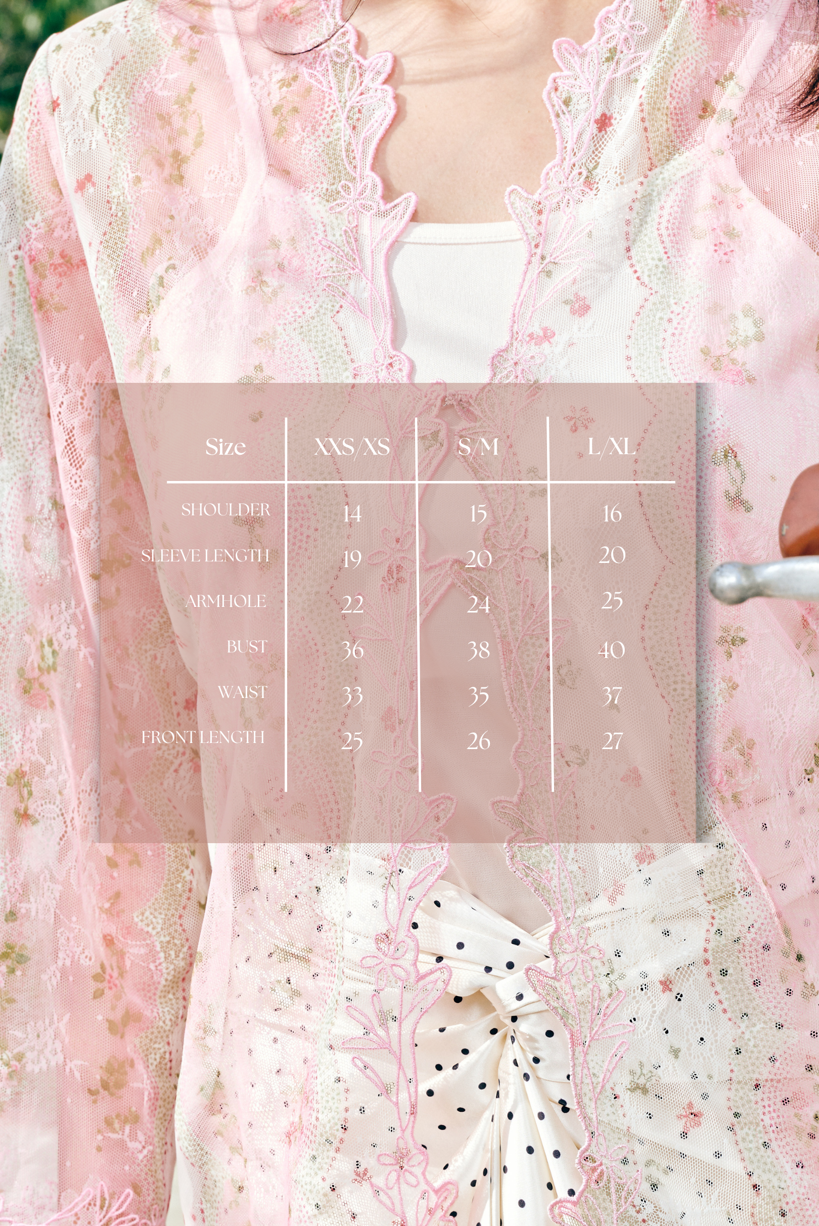 Lovely Lace Kebaya Top