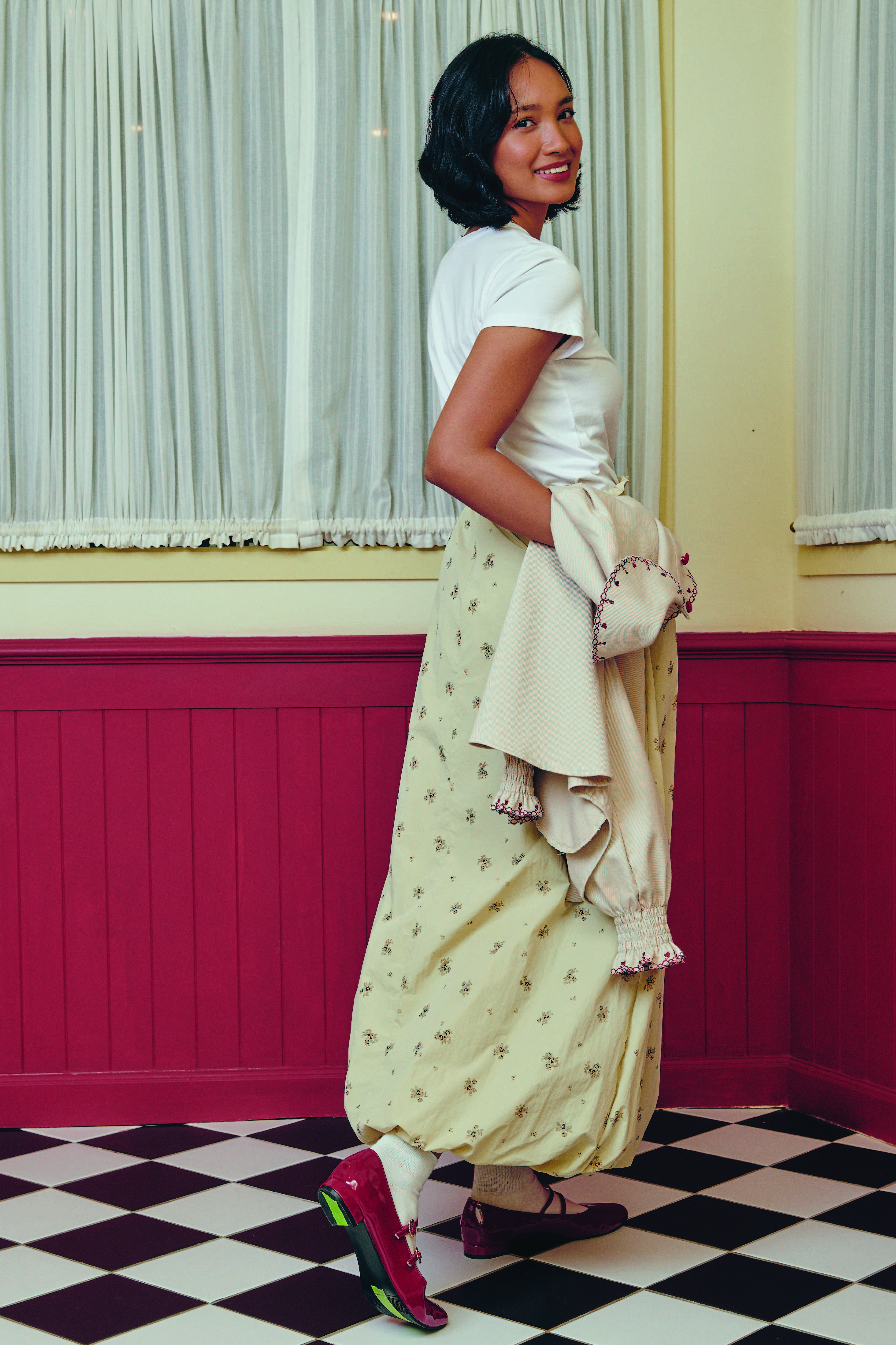 Moka Skirt in Clay