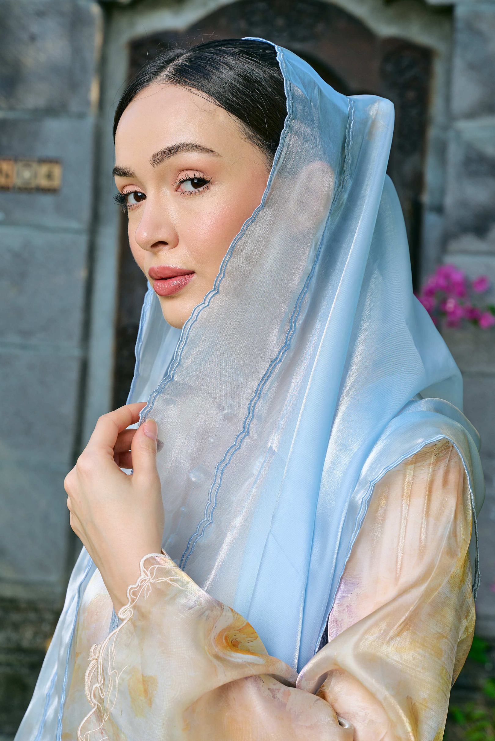 Baby Blue Veil