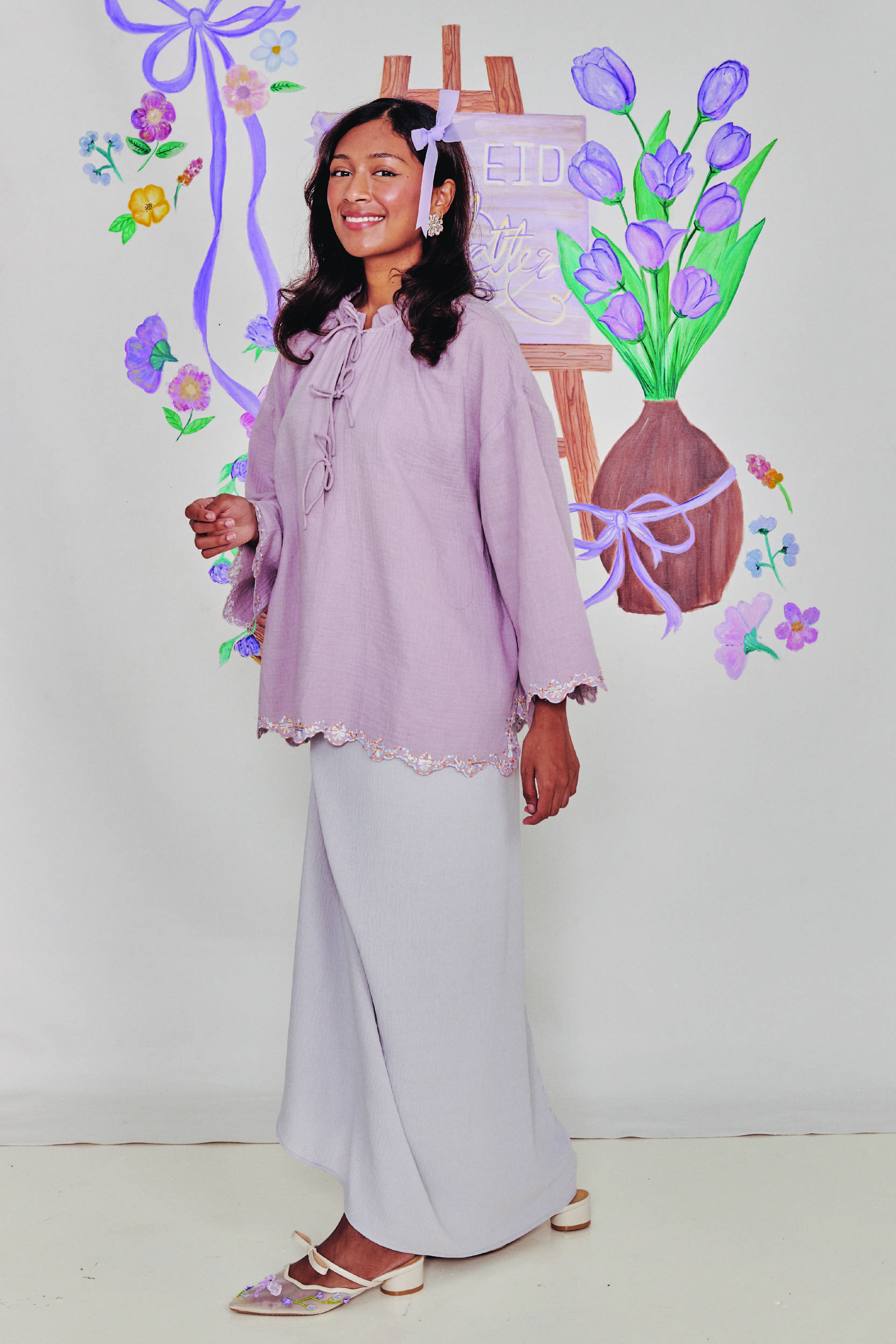 Romance Kurung in Greise