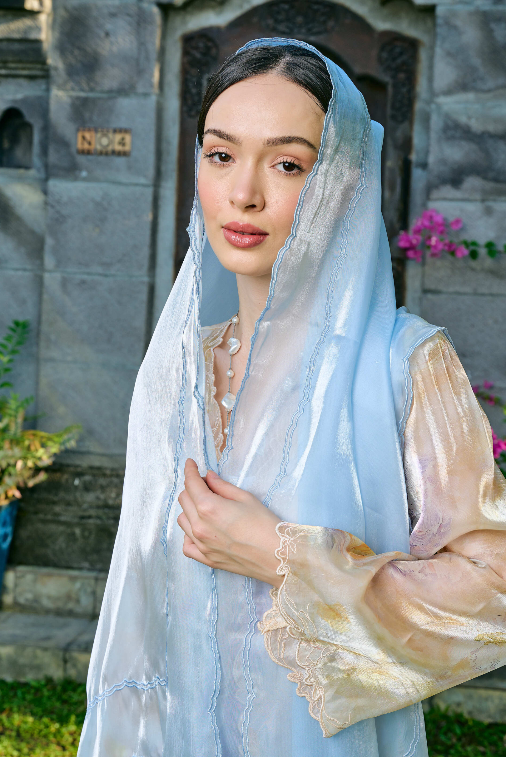 Baby Blue Veil