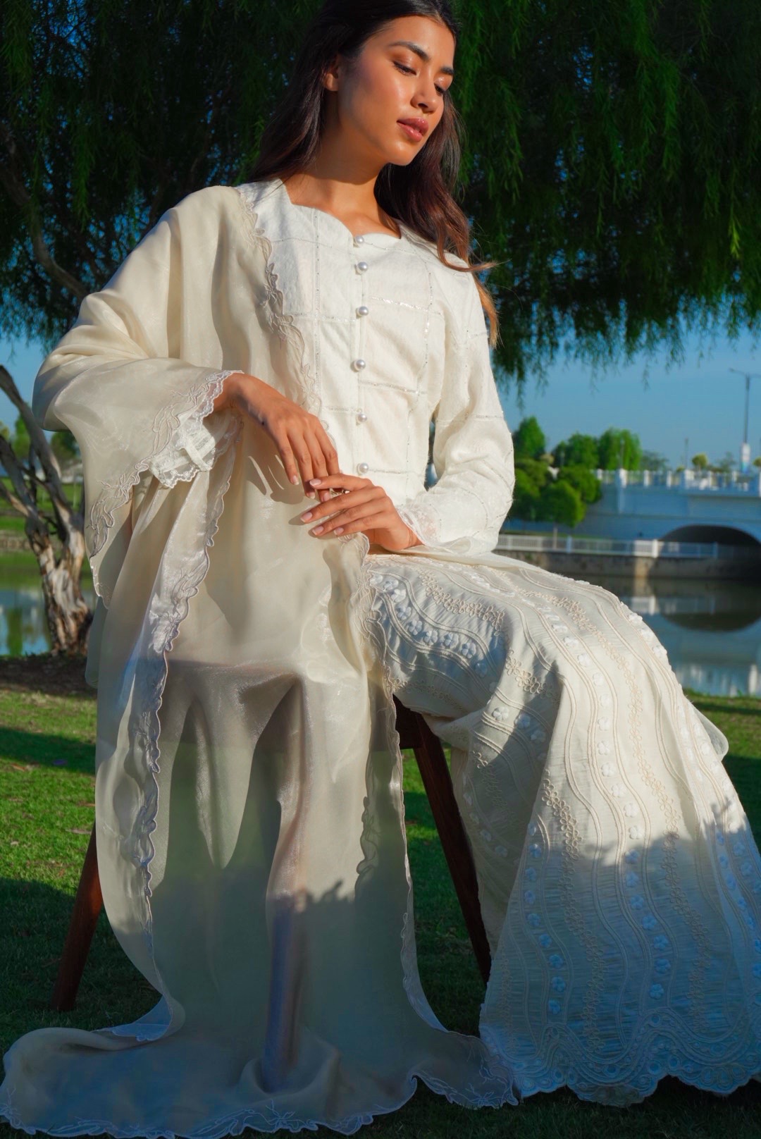 Twilight Veil in Ivory