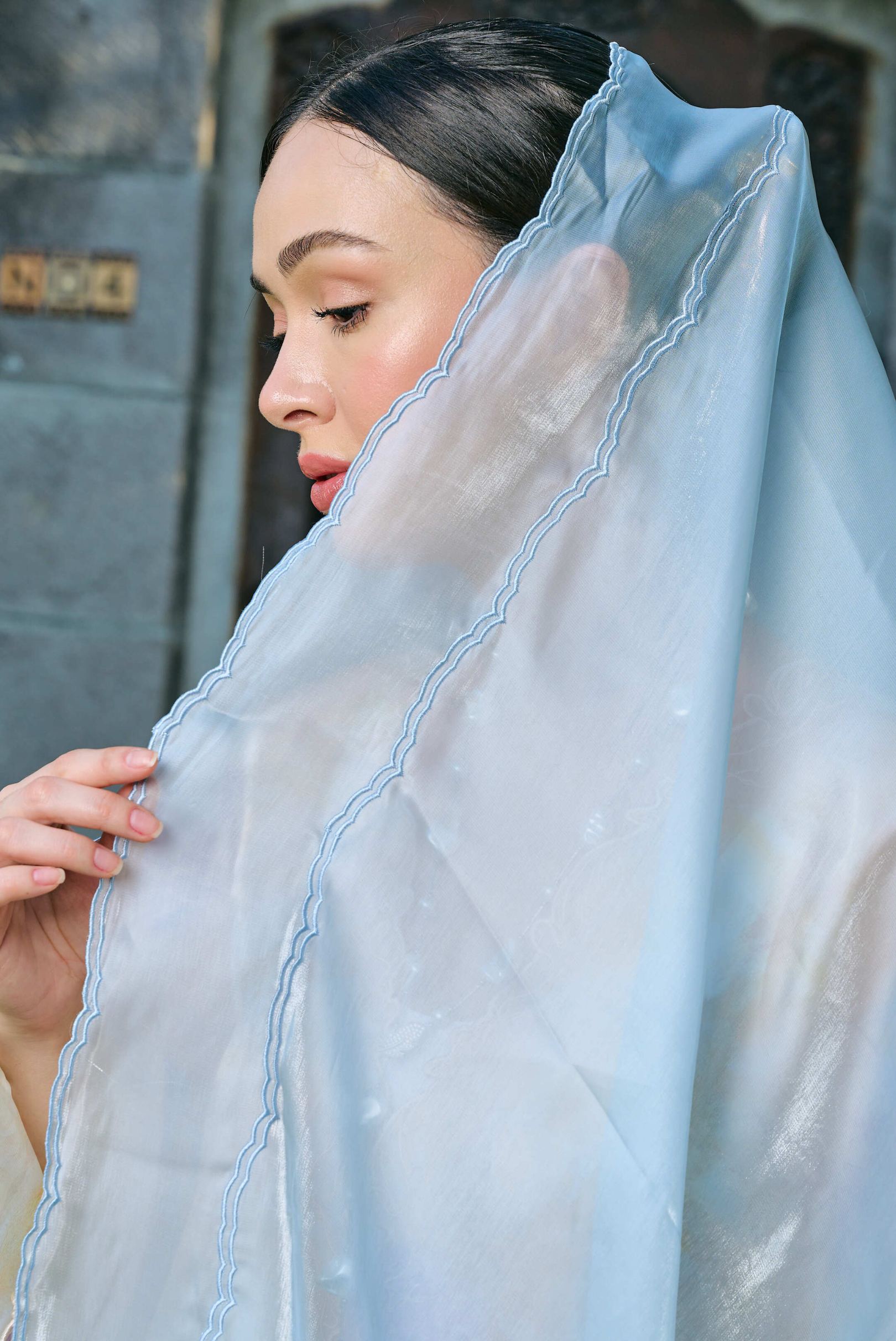 Baby Blue Veil
