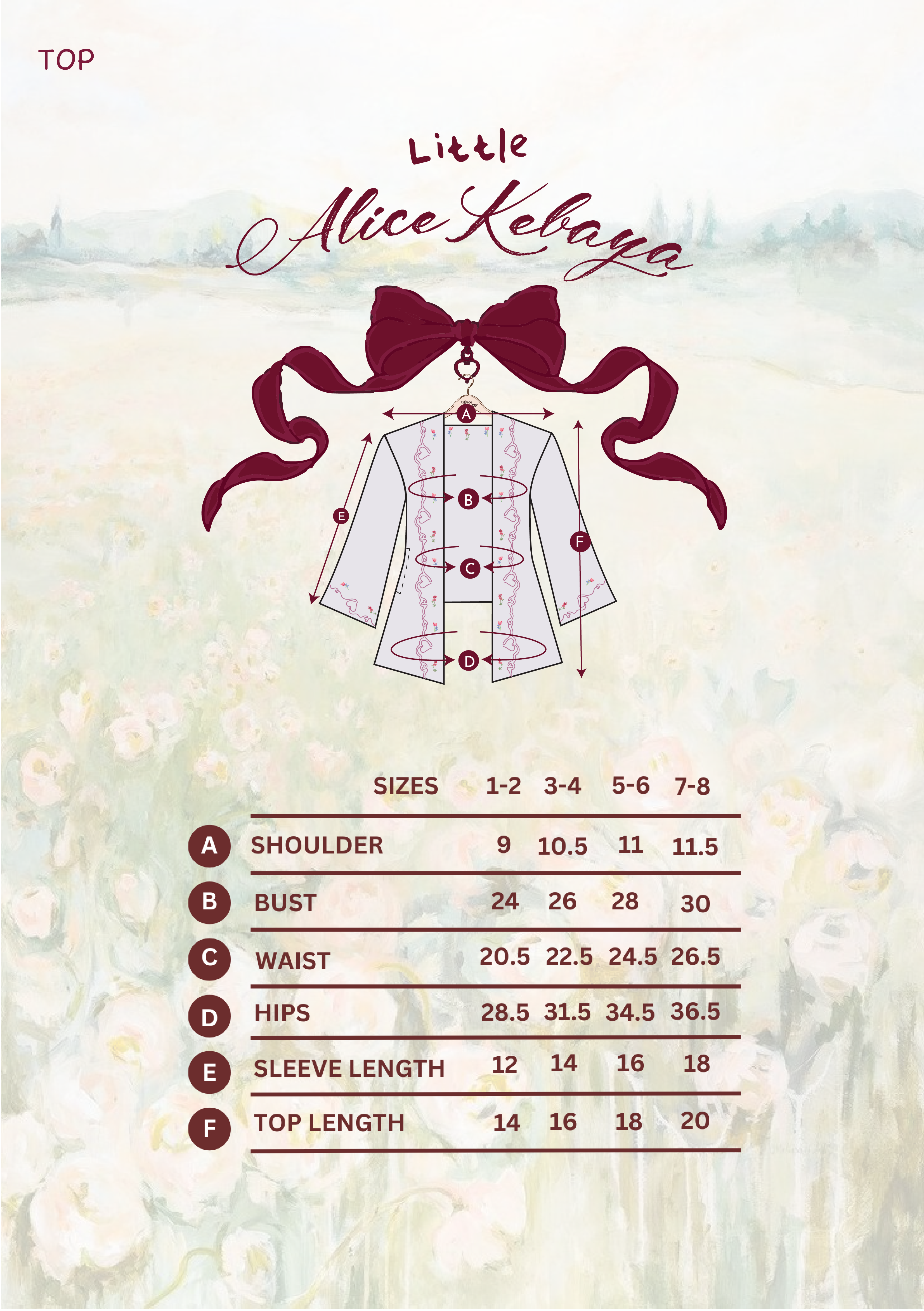 Little Charm Kebaya in Alice