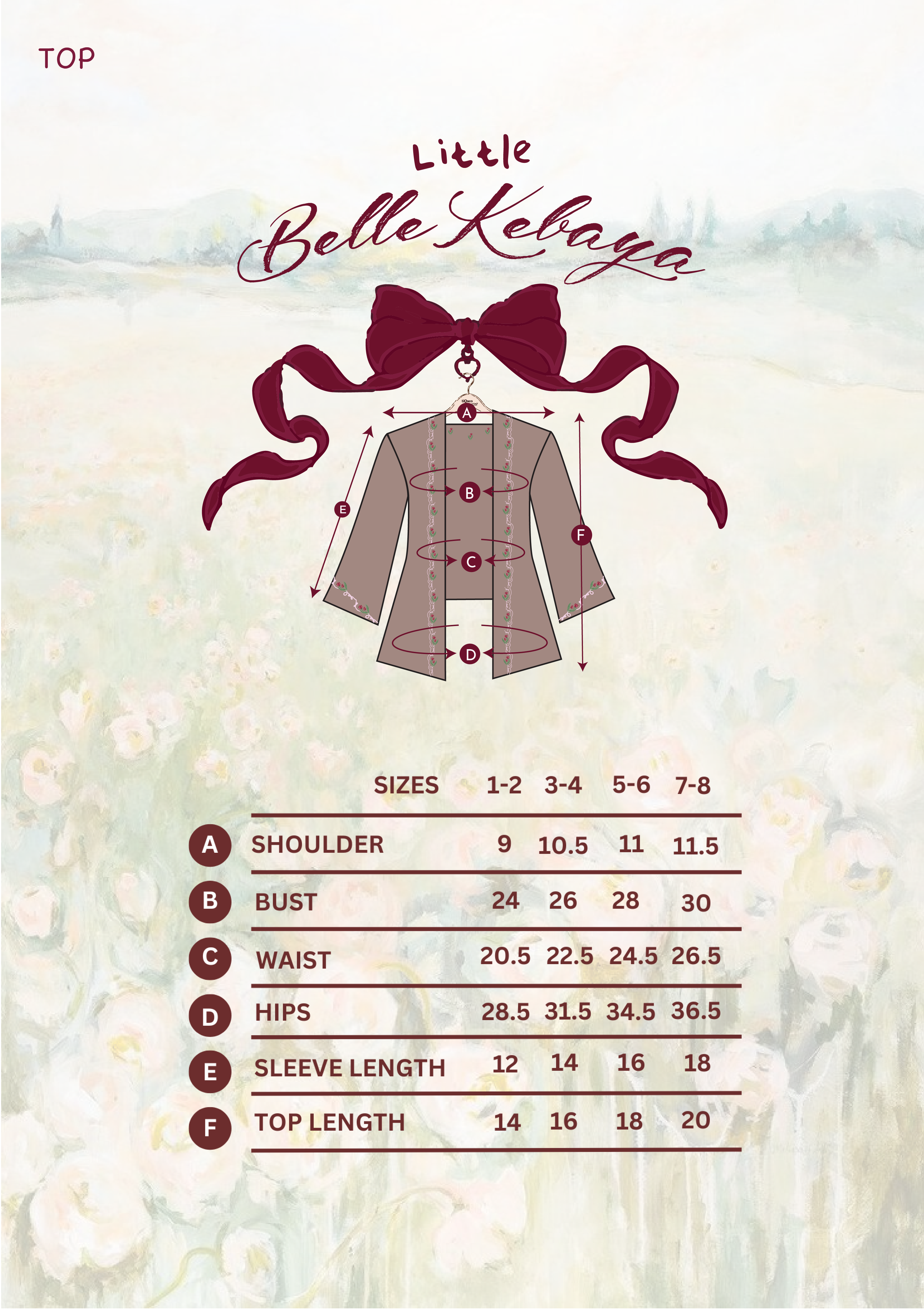 Little Charm Kebaya in Belle