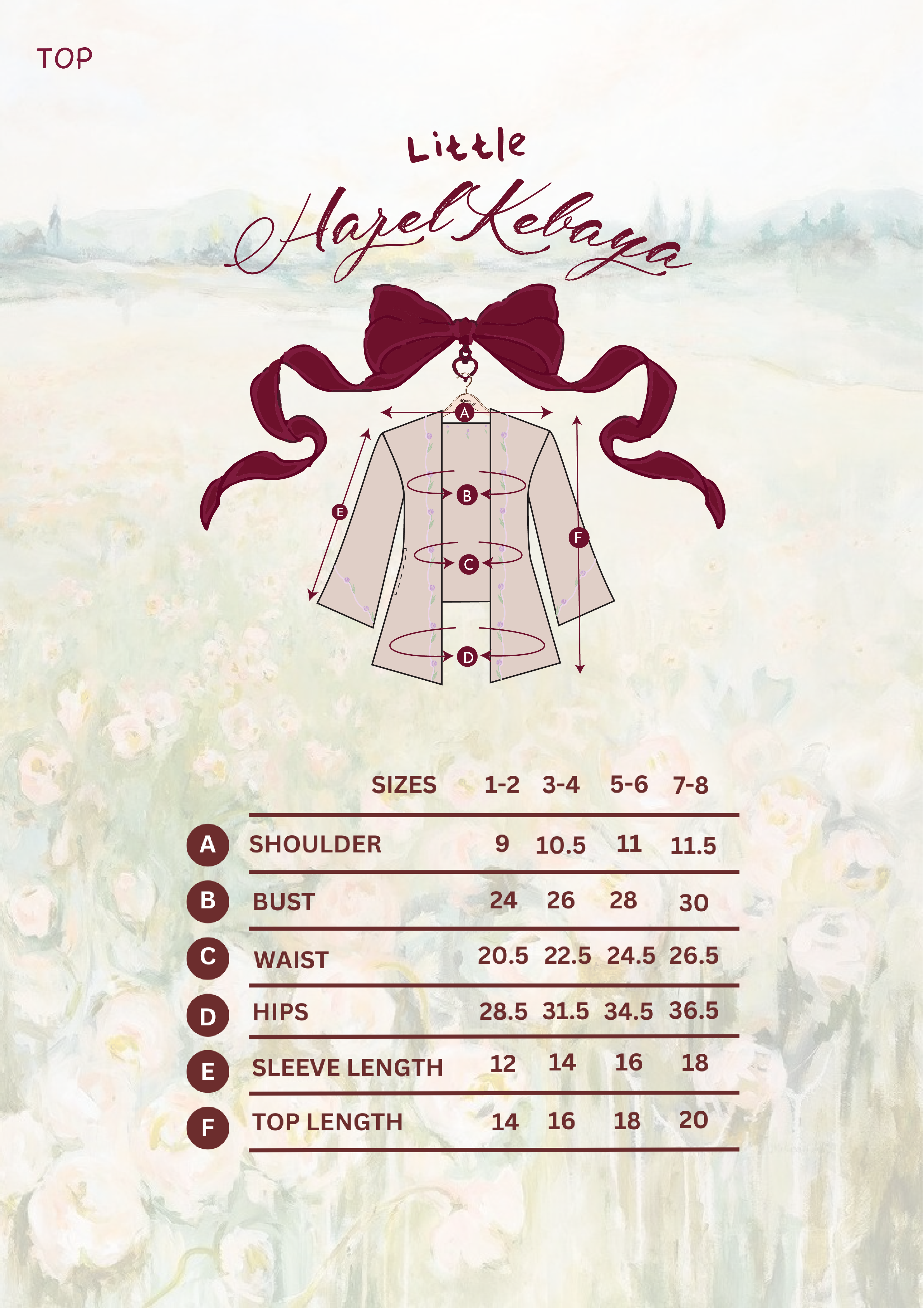 Little Charm Kebaya in Hazel