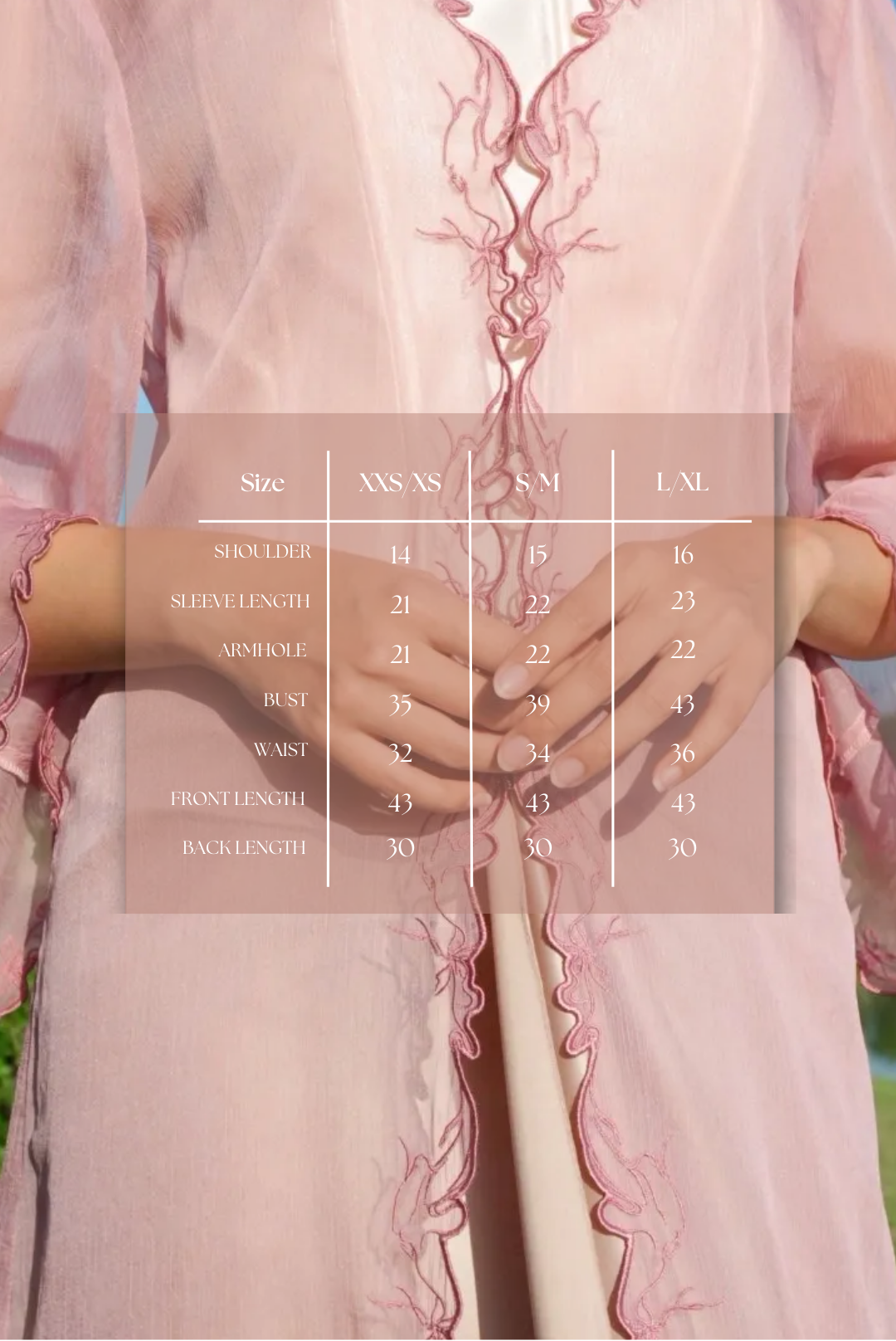 Twilight Kebaya in Dusty Rose