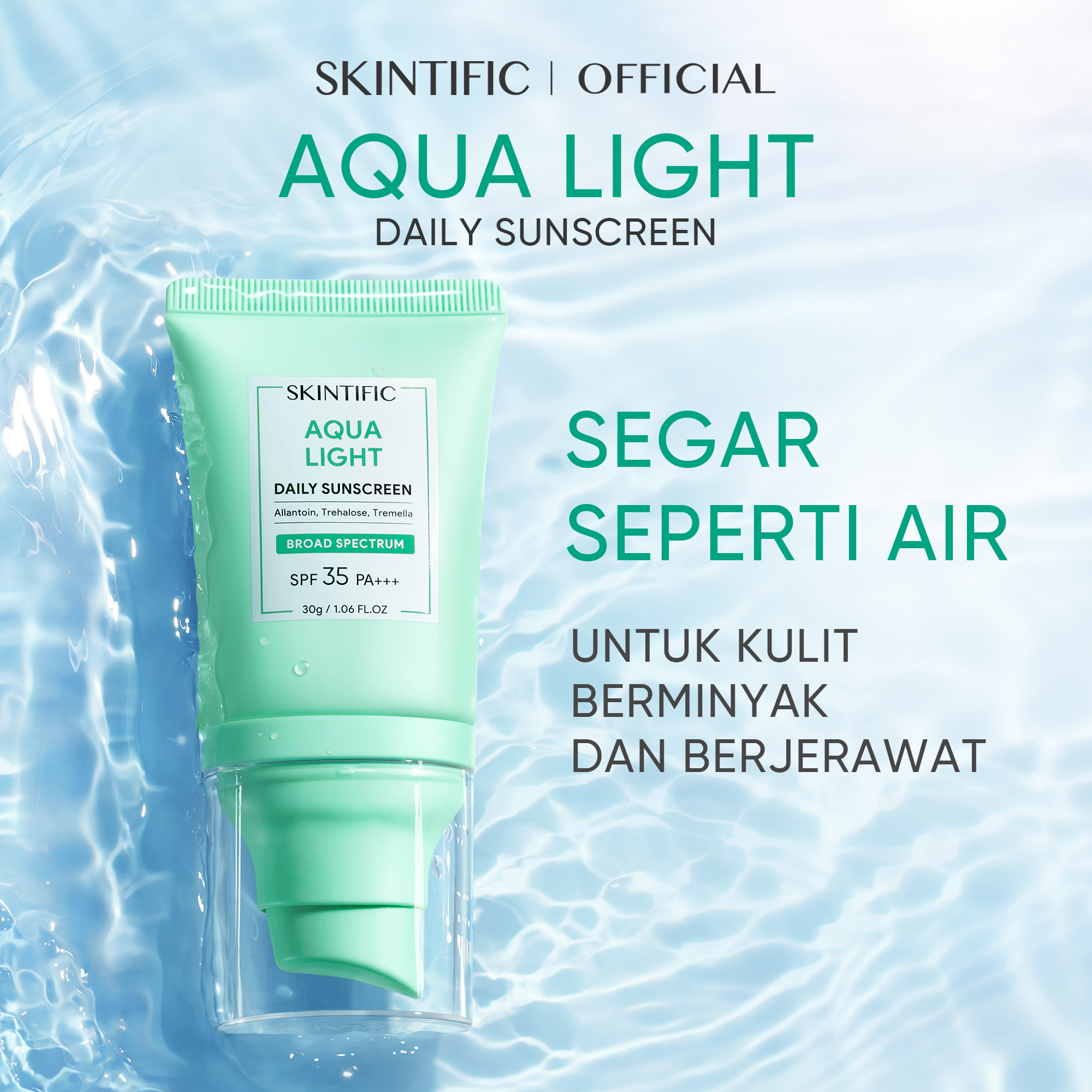 Aqua Light Daily Sunscreen SPF 35 PA+++ 30ml