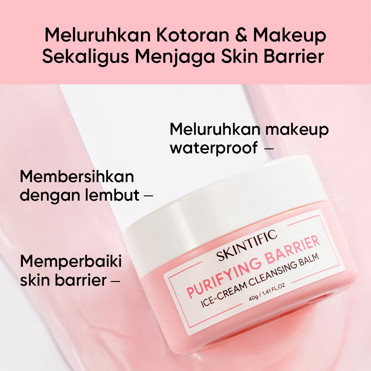 Purifying Barrier Ice Cream Cleansing Balm
