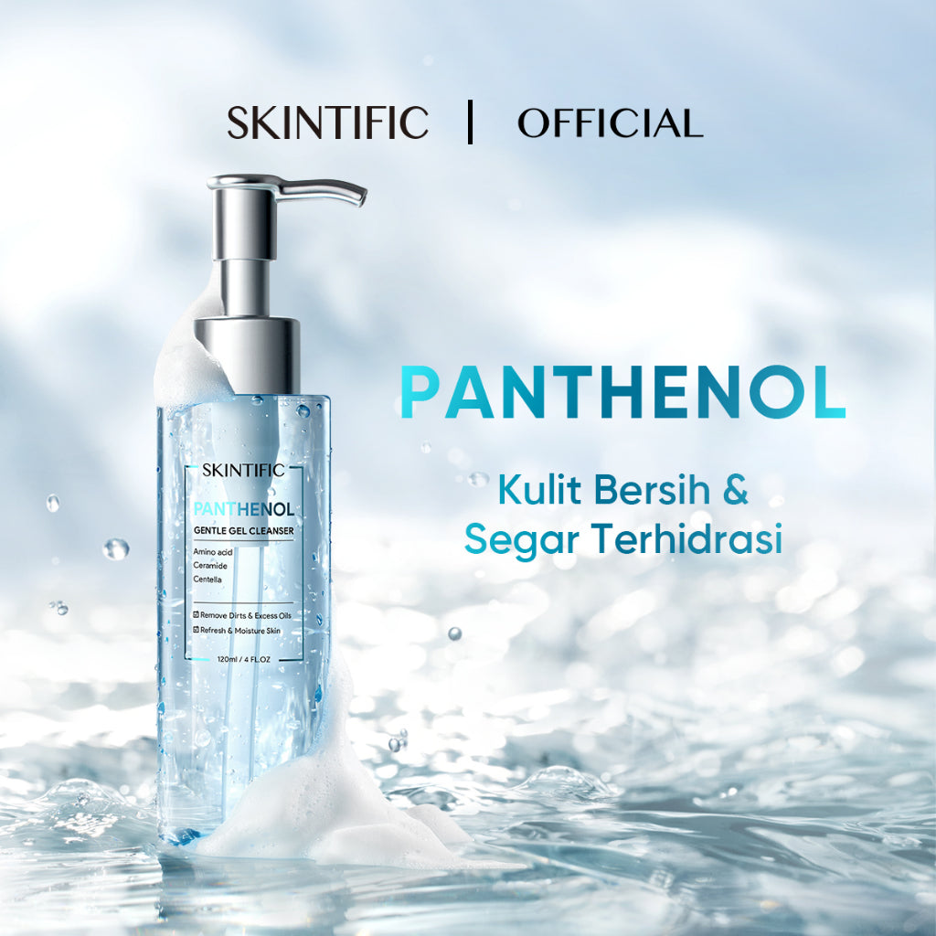 SKINTIFIC Panthenol Gel Cleanser Facial Wash 120ml