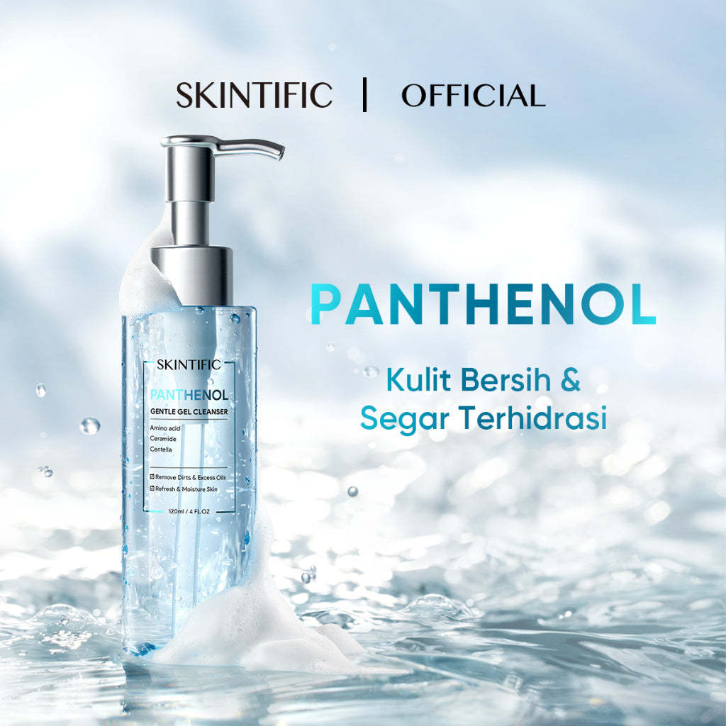 SKINTIFIC Panthenol Gel Cleanser Facial Wash 120ml