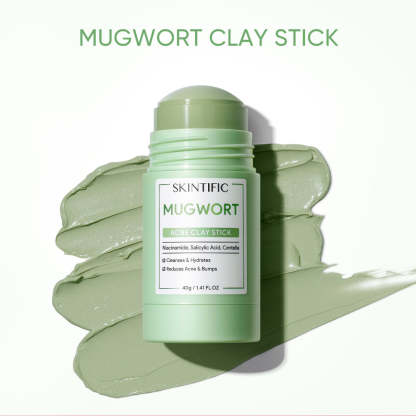 2 pcs Mugwort & Volcano Clay Mask Stick kit