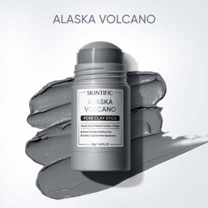 SKINTIFIC Alaska Volcano Pore Clay Stick Masker Komedo 40g
