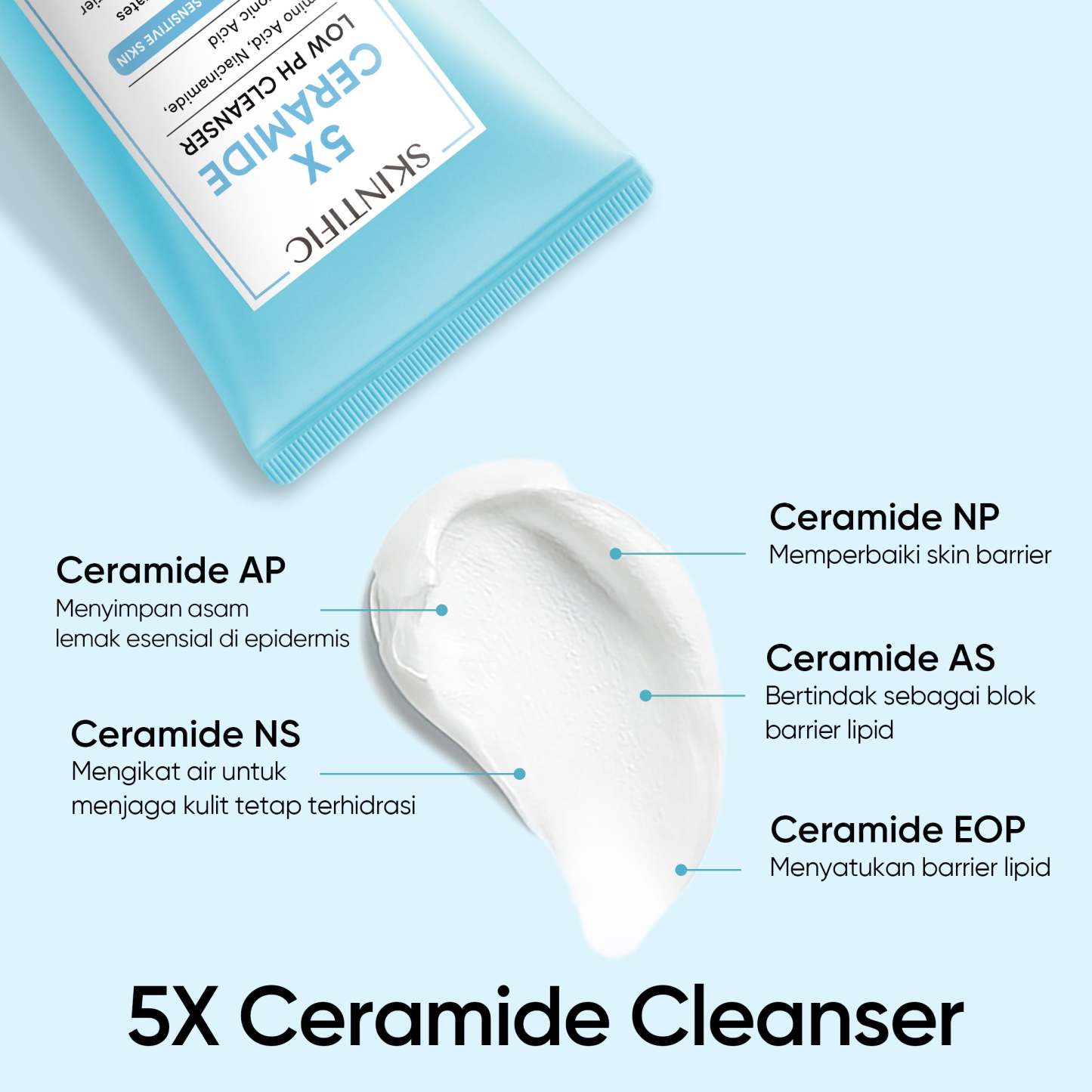 5X Ceramide Low pH Cleanser