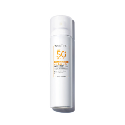 SKINTIFIC All Day Light Sunscreen Mist SPF50 PA++++ 120ml