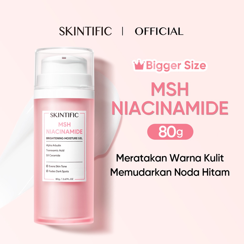 SKINTIFIC MSH Niacinamide Brightening Moisture Gel 80g