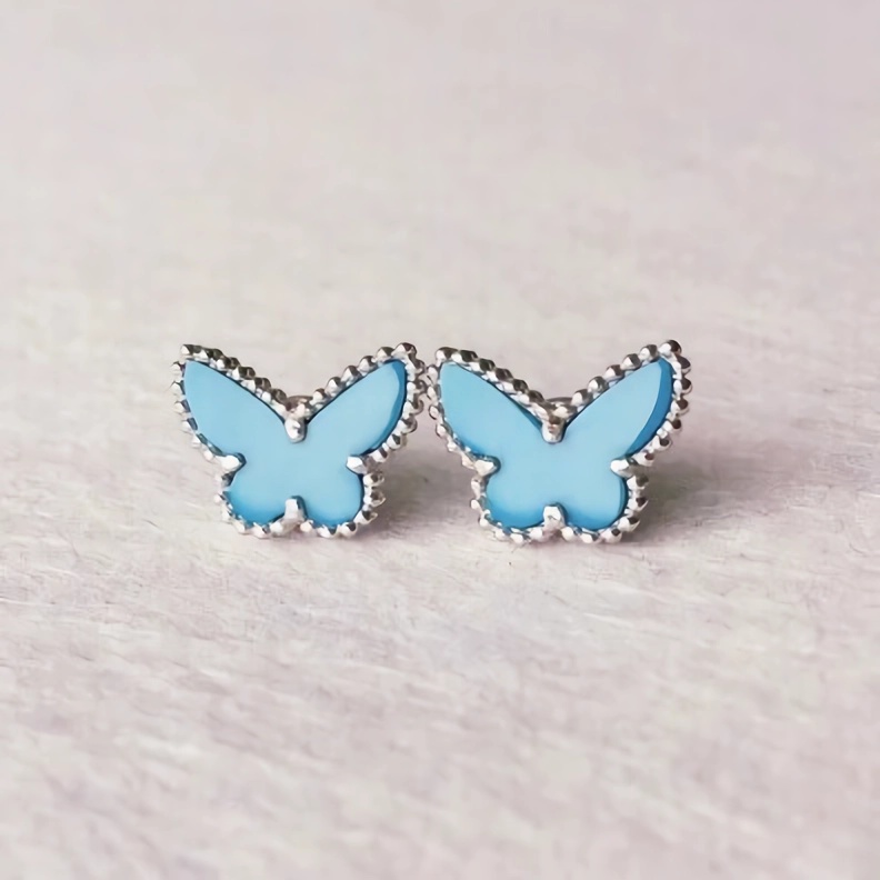Agate Butterfly Earrings Mini