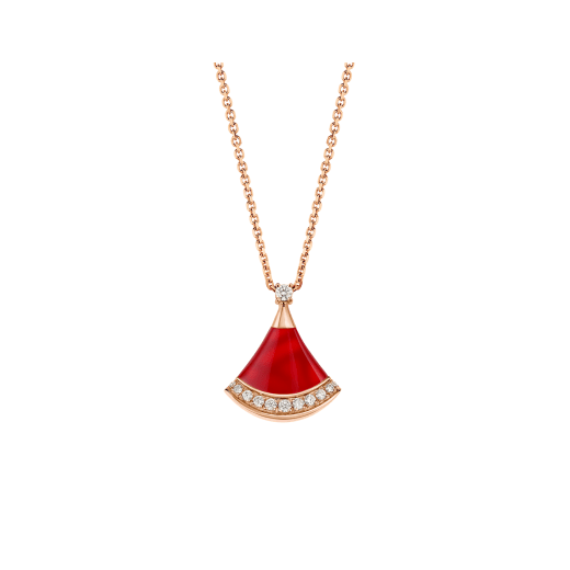 Diva's Necklace With Carnelian