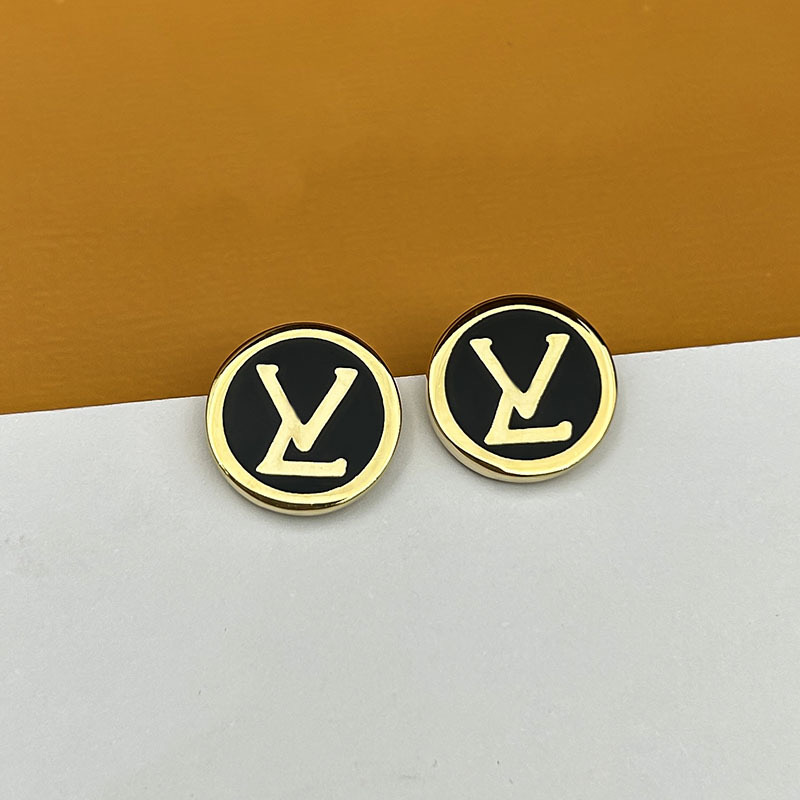 Replica Louis Vuitton LVE Enamel Stud Earrings