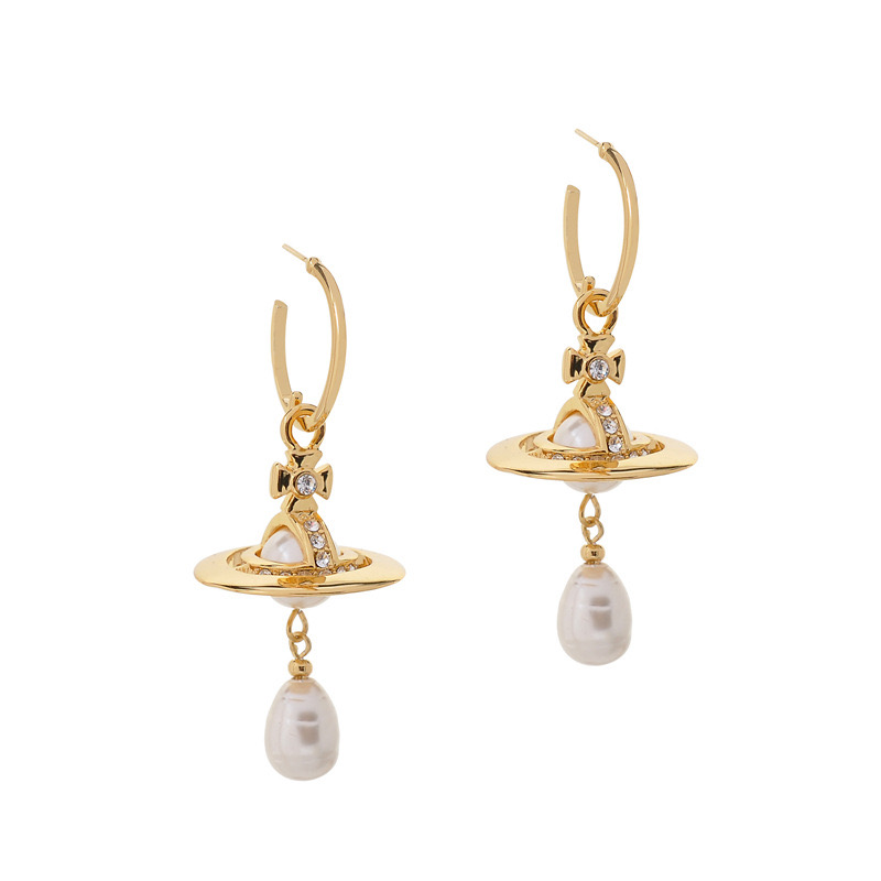 Vivienne Westwood Gold Aleksa Earrings