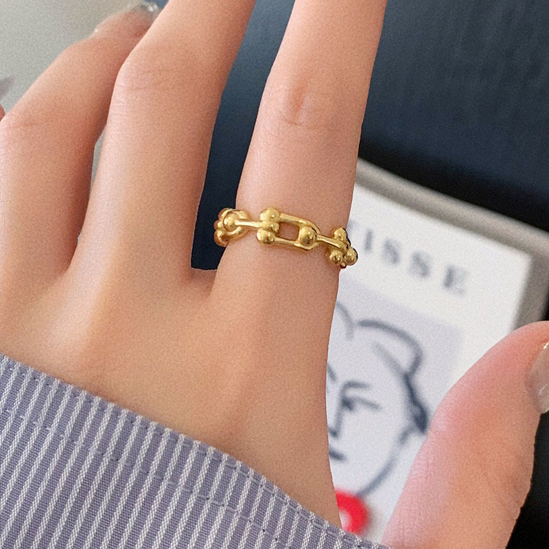 Tiffany HardWear Micro Link Ring