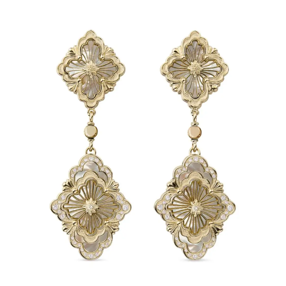 BUCCELLATI OPERA TULLE EARRINGS