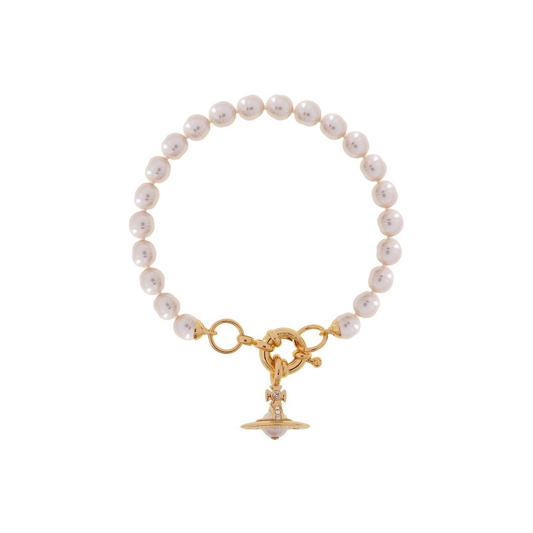 Vivienne Westwood Saturn Baroque Pearl Bracelet
