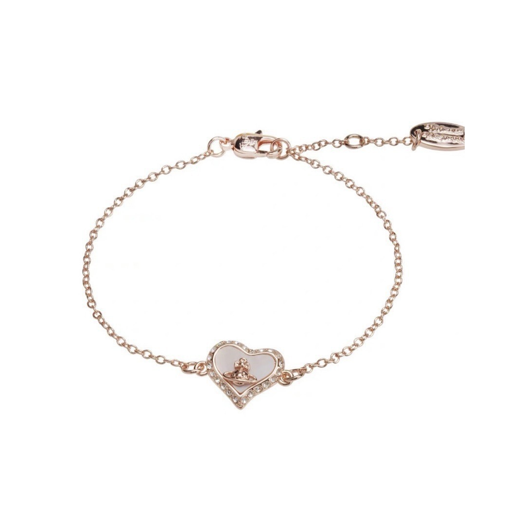 Vivienne Westwood Saturn Bracelet Mother Of Pearl