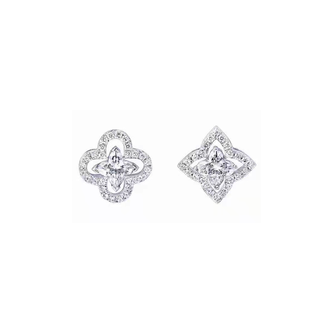 Replica Louis Vuitton LV Color Blossom Stud Earrings