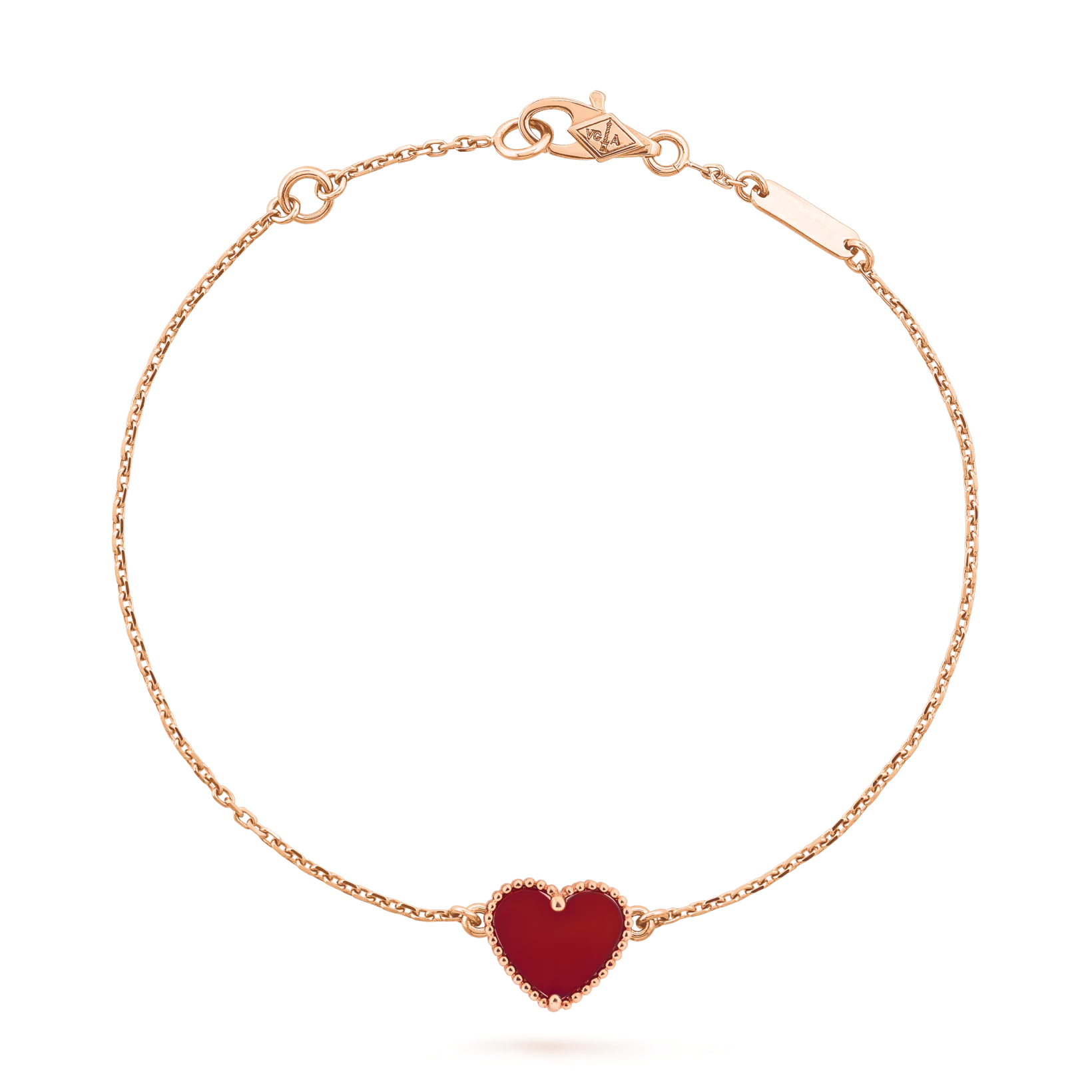 VCA Sweet Alhambra Heart Bracelet