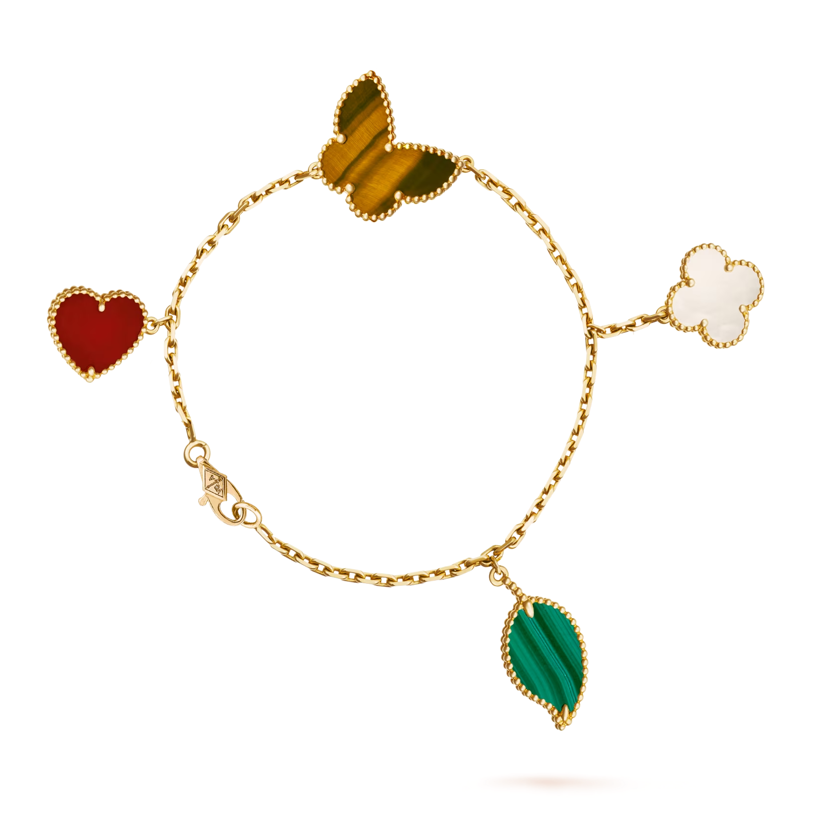 VCA Lucky Alhambra bracelet, 4 motifs