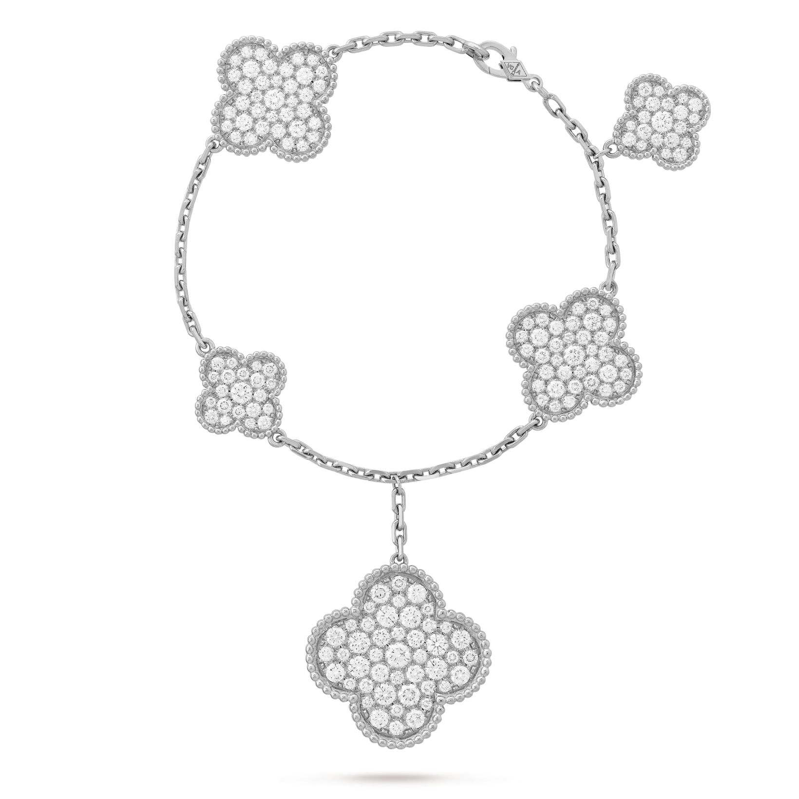 Van Cleef Inspired Magic Alhambra bracelet, 5 motifs