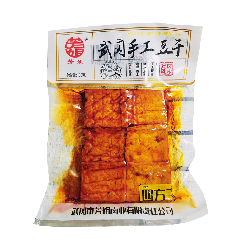 芳姐豆干 香辣豆干 手工蘭花幹 素食辣豆條