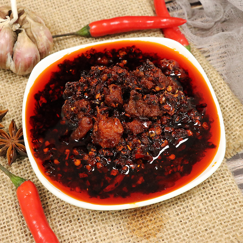 老乾媽辣椒醬 陶碧華辣椒油蘸料 拌麵拌飯風味辣椒豆豉